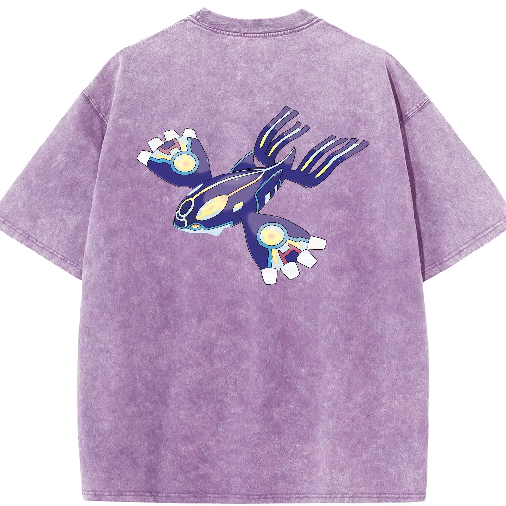 （画像用） ポケットモンスター Pokémon 綿100% ヴィンテージ風 半袖Tシャツ（背面プリント）