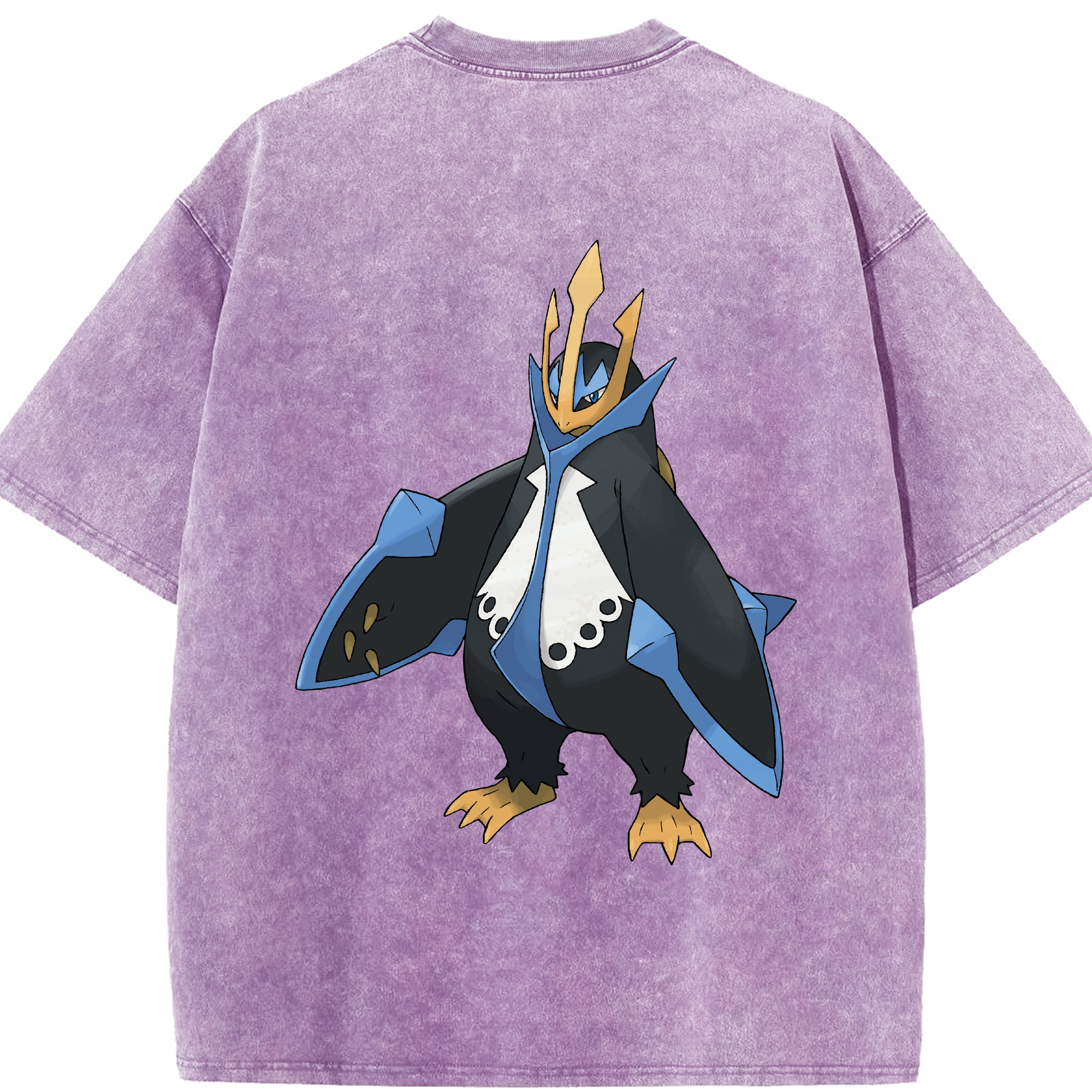 （画像用） ポケットモンスター Pokémon 綿100% ヴィンテージ風 半袖Tシャツ（背面プリント）