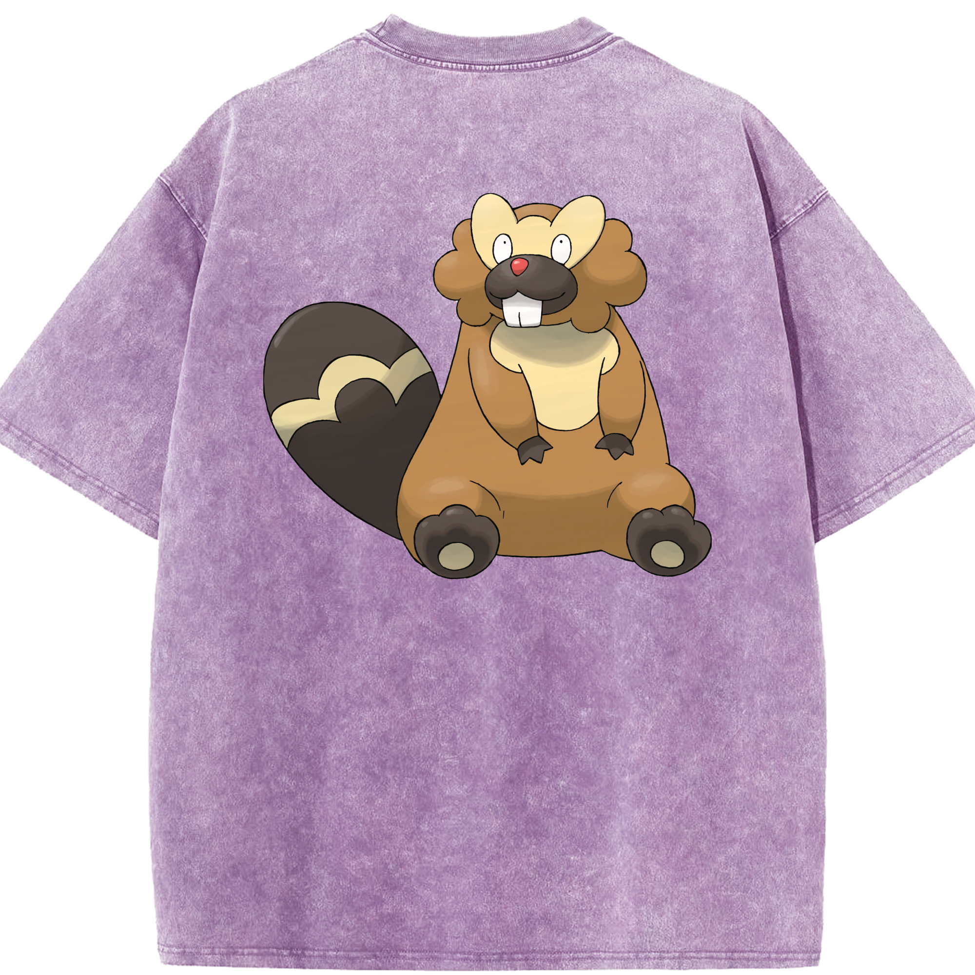 （画像用） ポケットモンスター Pokémon 綿100% ヴィンテージ風 半袖Tシャツ（背面プリント）