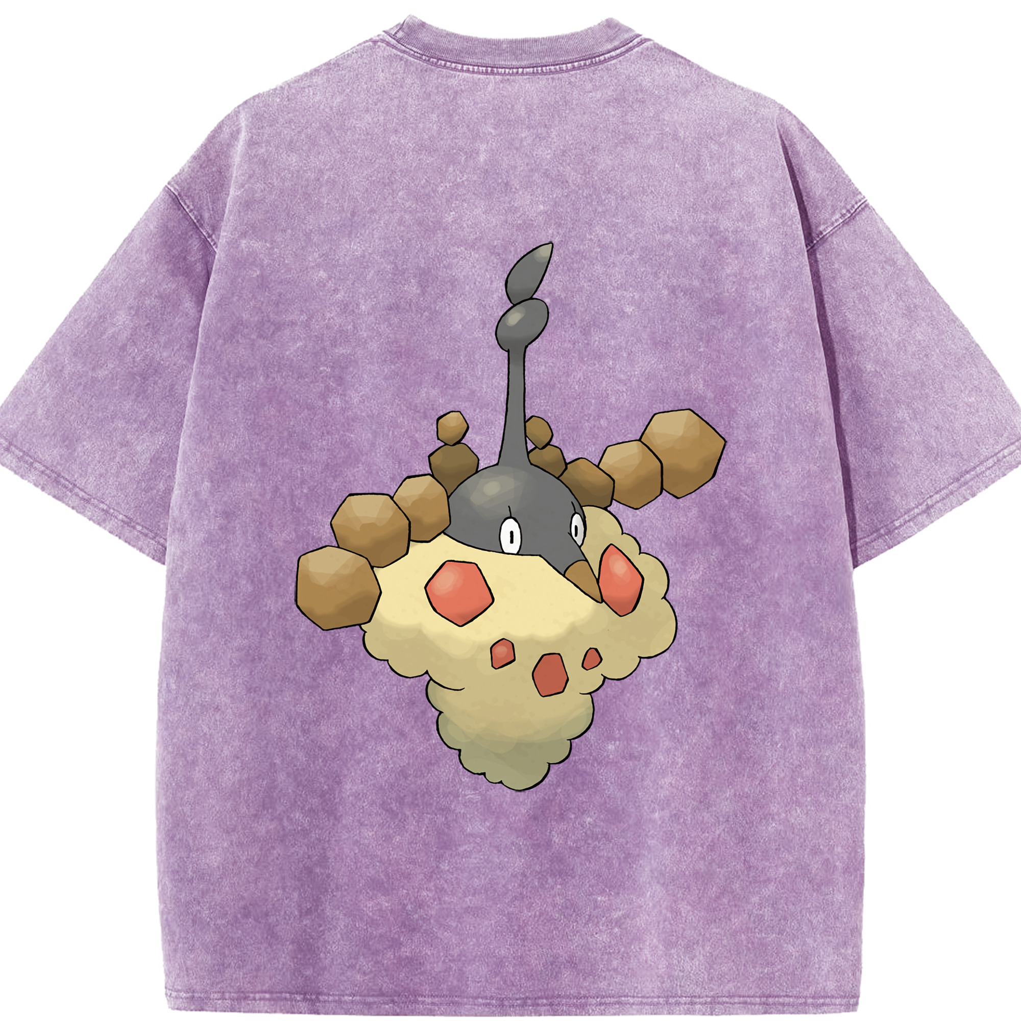 （画像用） ポケットモンスター Pokémon 綿100% ヴィンテージ風 半袖Tシャツ（背面プリント）