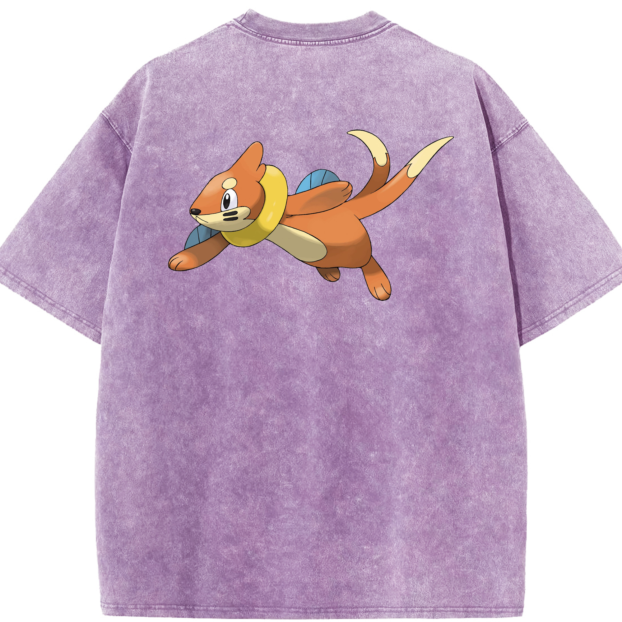 （画像用） ポケットモンスター Pokémon 綿100% ヴィンテージ風 半袖Tシャツ（背面プリント）