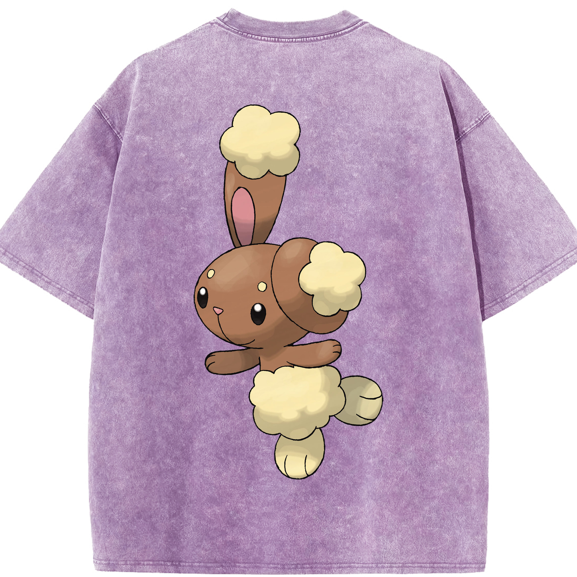 （画像用） ポケットモンスター Pokémon 綿100% ヴィンテージ風 半袖Tシャツ（背面プリント）