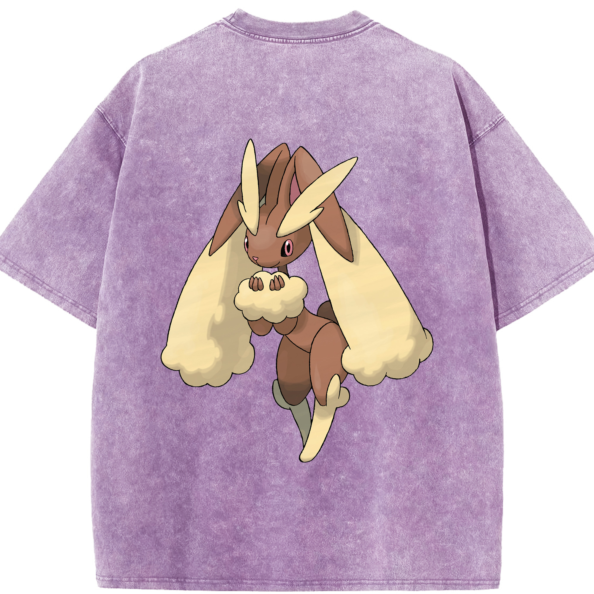 （画像用） ポケットモンスター Pokémon 綿100% ヴィンテージ風 半袖Tシャツ（背面プリント）