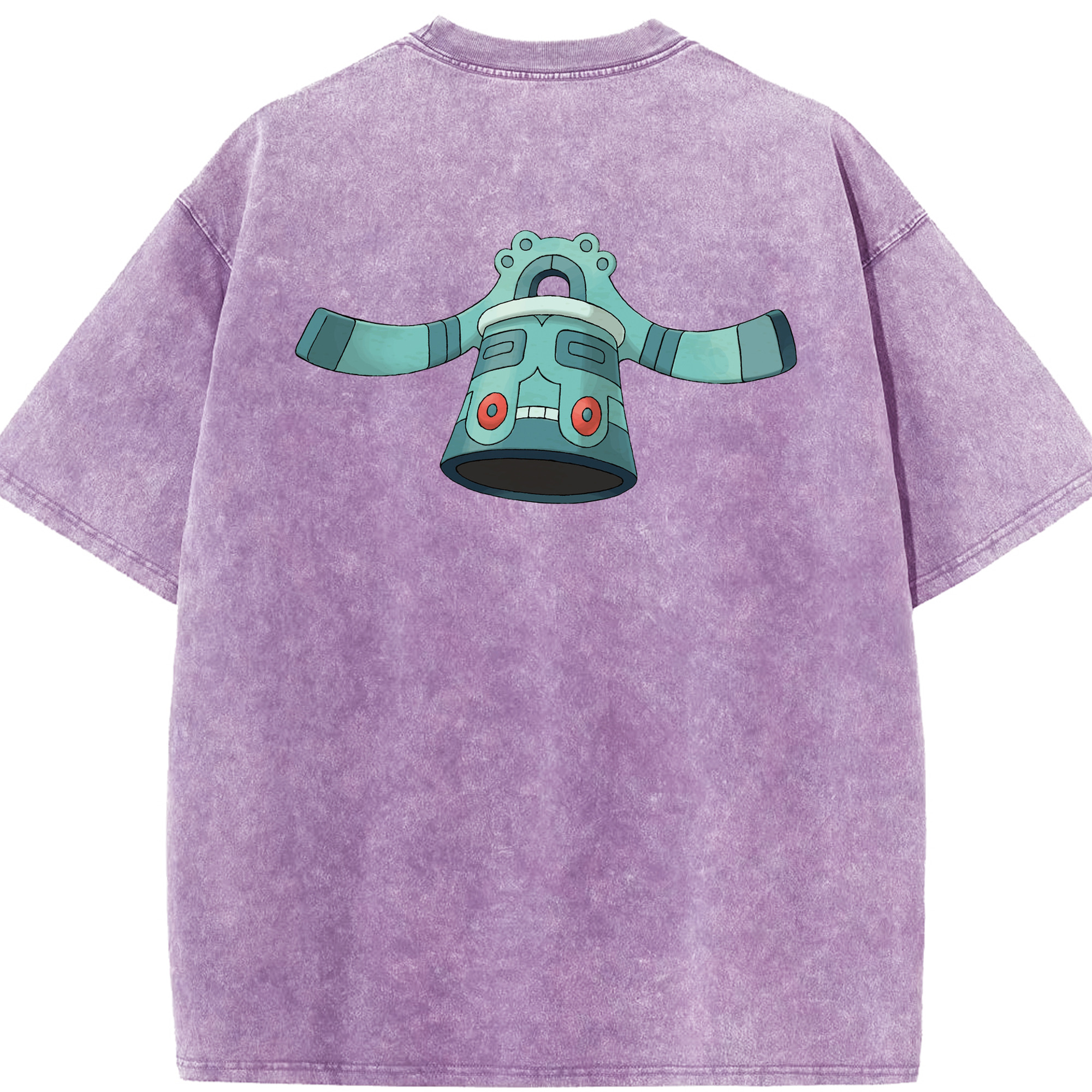 （画像用） ポケットモンスター Pokémon 綿100% ヴィンテージ風 半袖Tシャツ（背面プリント）