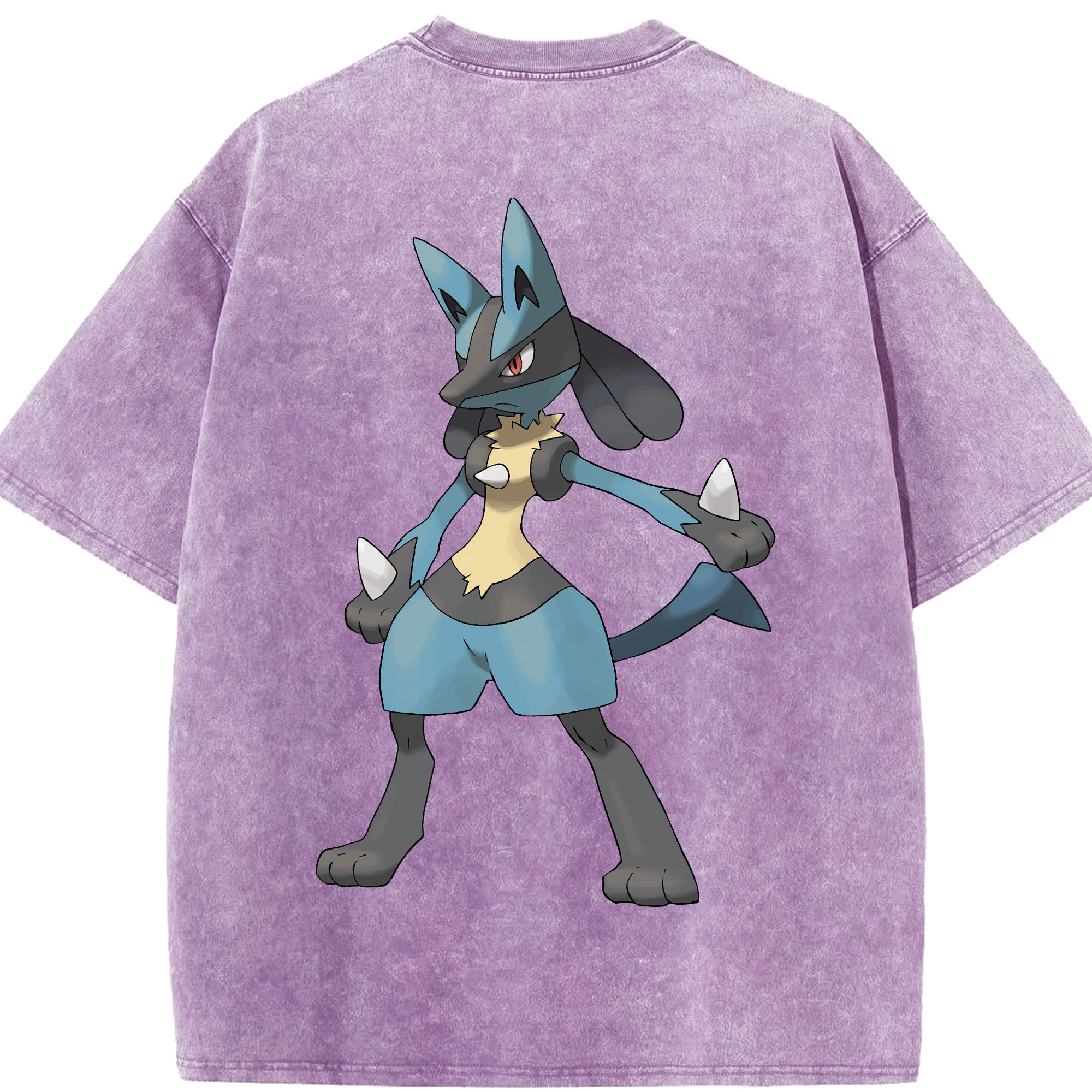 （画像用） ポケットモンスター Pokémon 綿100% ヴィンテージ風 半袖Tシャツ（背面プリント）