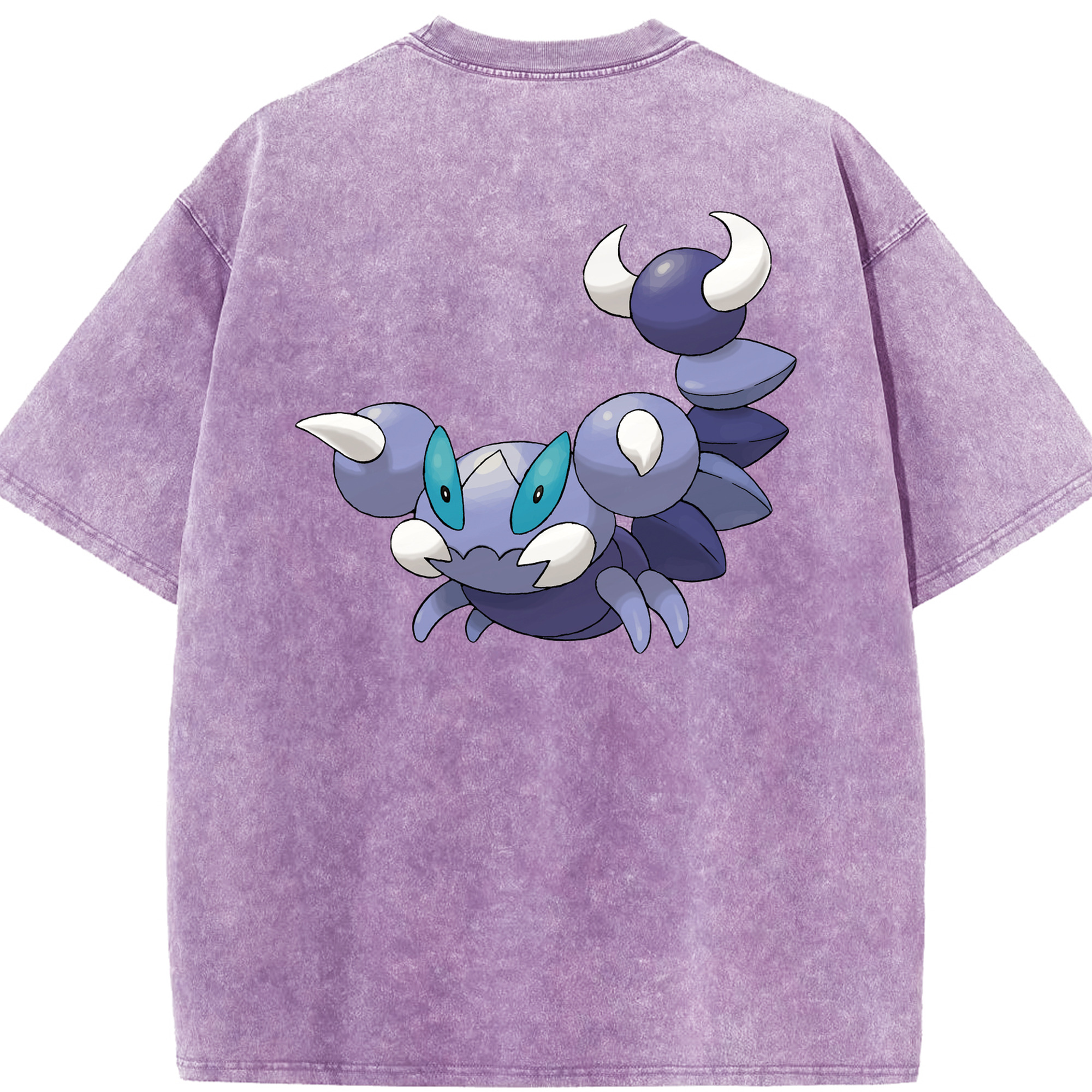 （画像用） ポケットモンスター Pokémon 綿100% ヴィンテージ風 半袖Tシャツ（背面プリント）