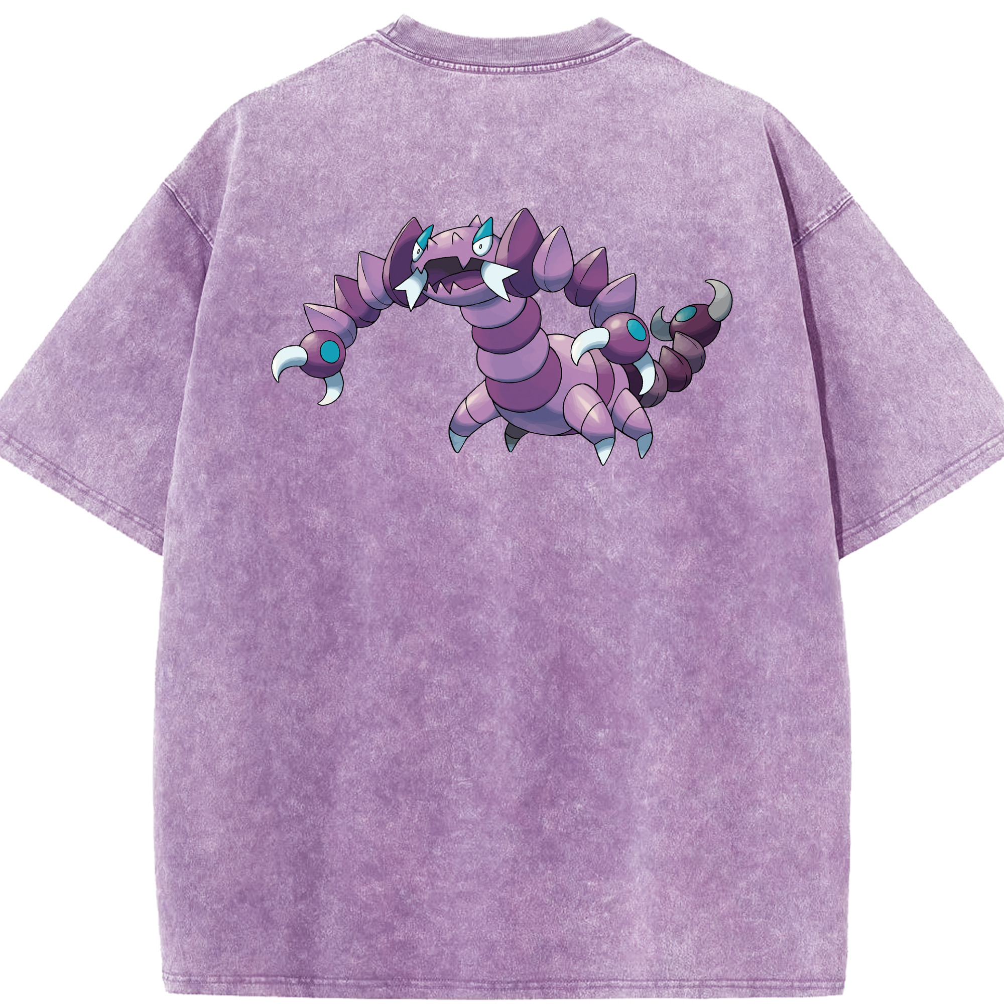 （画像用） ポケットモンスター Pokémon 綿100% ヴィンテージ風 半袖Tシャツ（背面プリント）