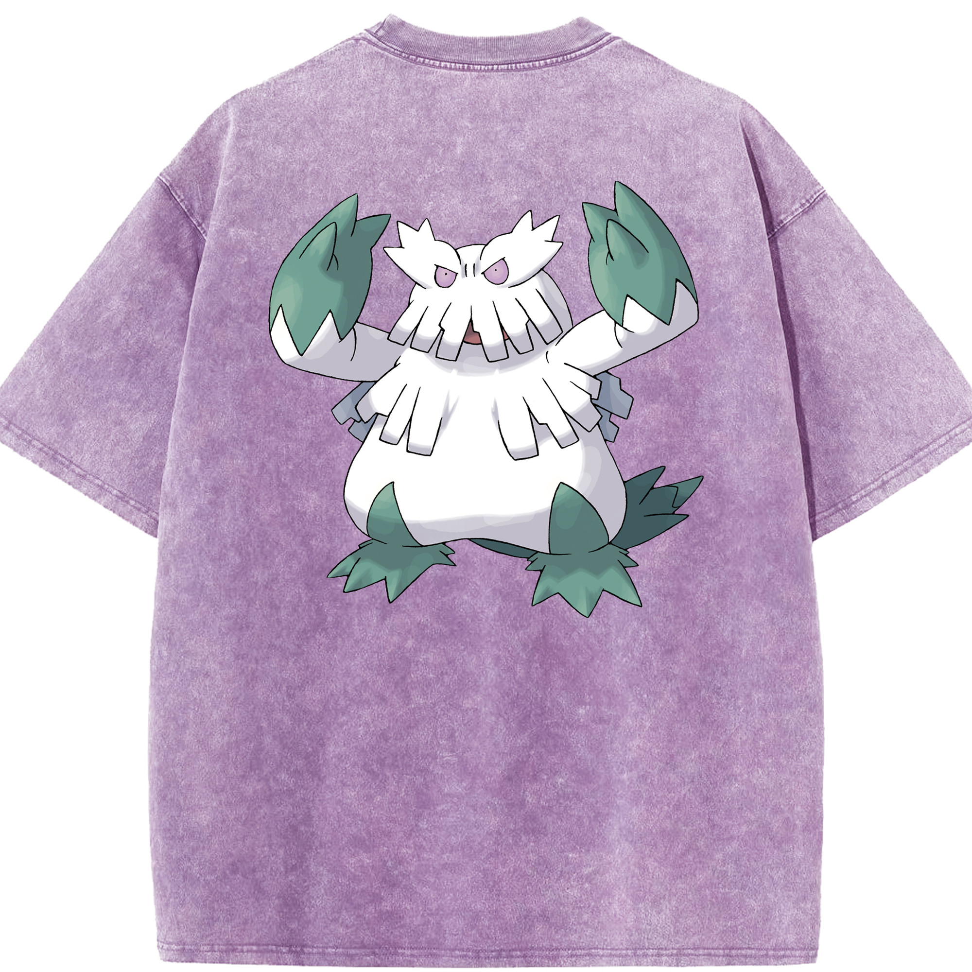 （画像用） ポケットモンスター Pokémon 綿100% ヴィンテージ風 半袖Tシャツ（背面プリント）