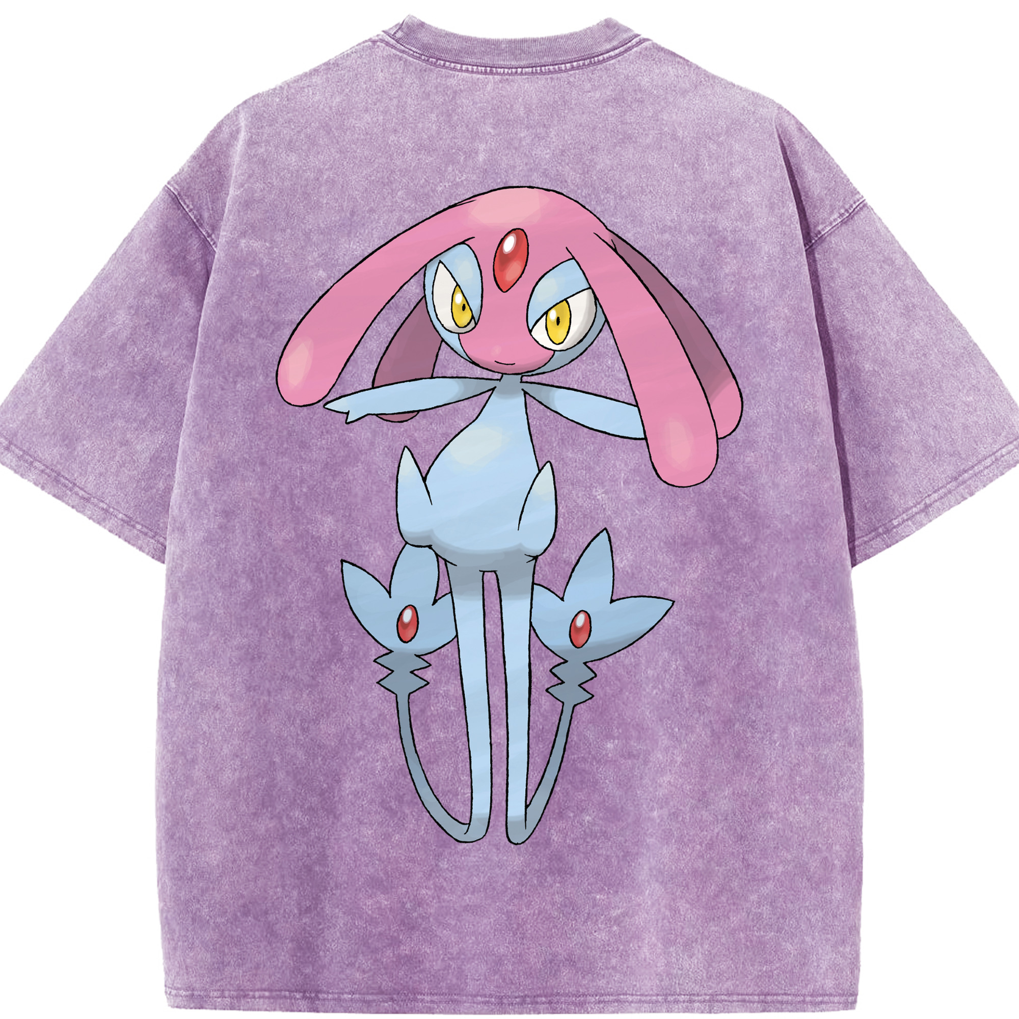 （画像用） ポケットモンスター Pokémon 綿100% ヴィンテージ風 半袖Tシャツ（背面プリント）