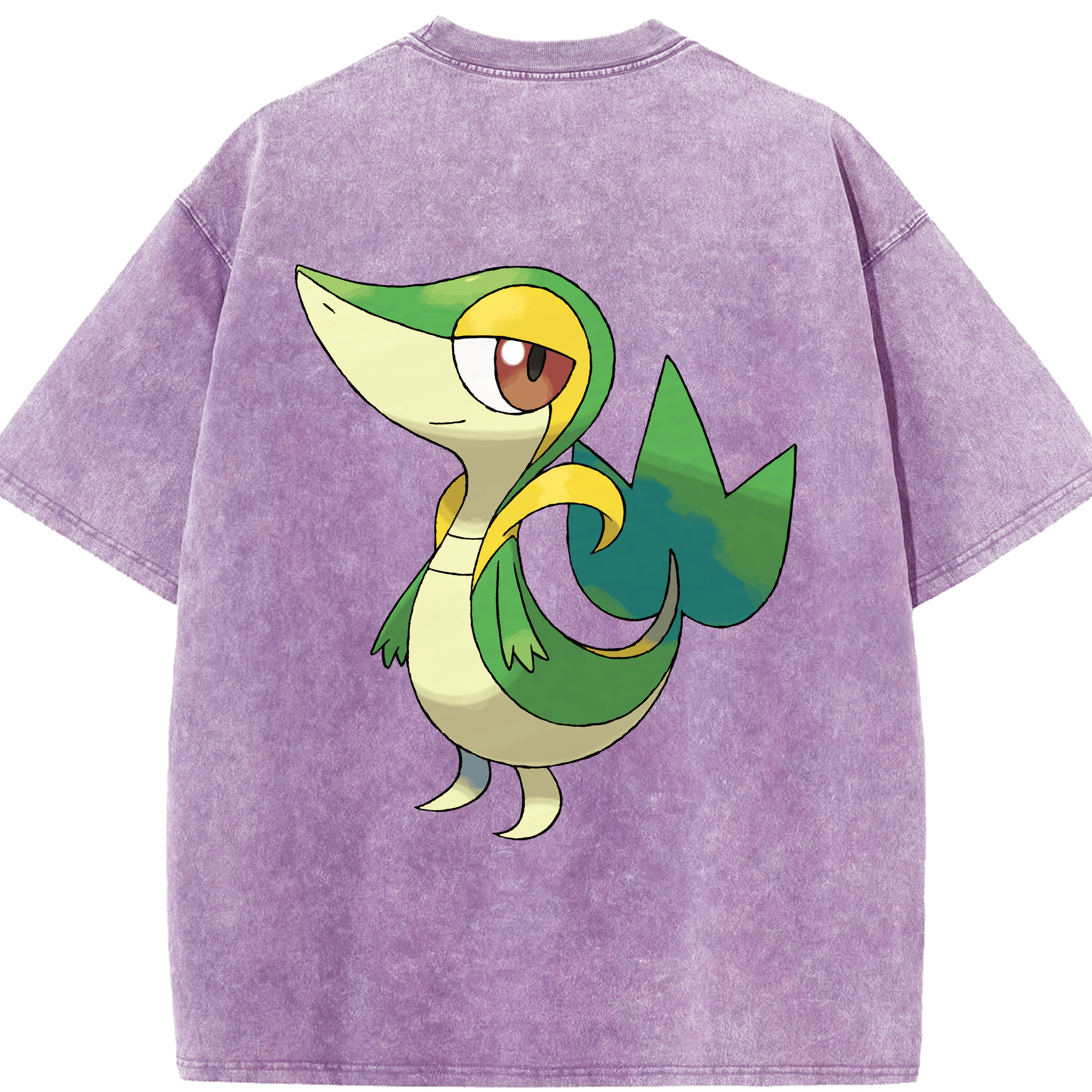 （画像用） ポケットモンスター Pokémon 綿100% ヴィンテージ風 半袖Tシャツ（背面プリント）