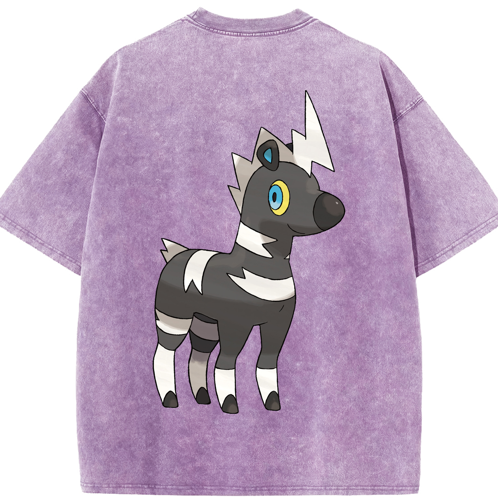 （画像用） ポケットモンスター Pokémon 綿100% ヴィンテージ風 半袖Tシャツ（背面プリント）