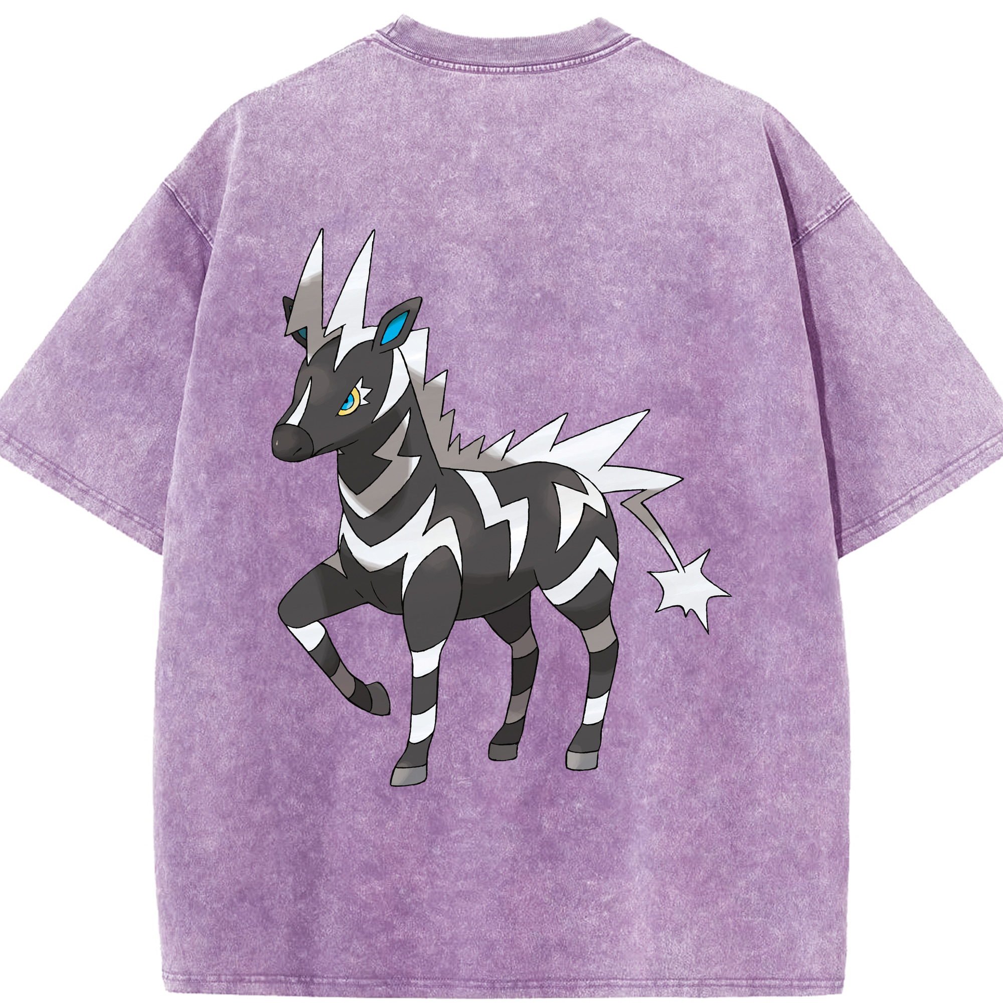 （画像用） ポケットモンスター Pokémon 綿100% ヴィンテージ風 半袖Tシャツ（背面プリント）