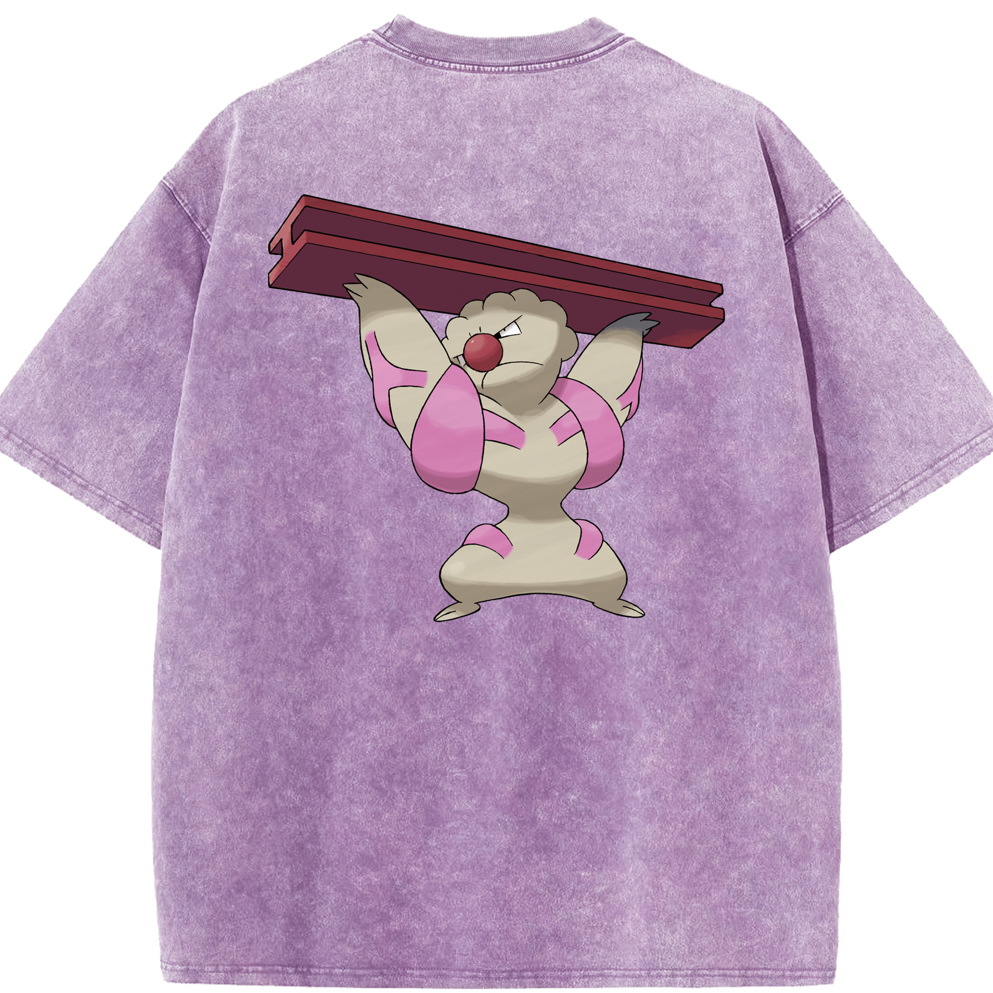 （画像用） ポケットモンスター Pokémon 綿100% ヴィンテージ風 半袖Tシャツ（背面プリント）