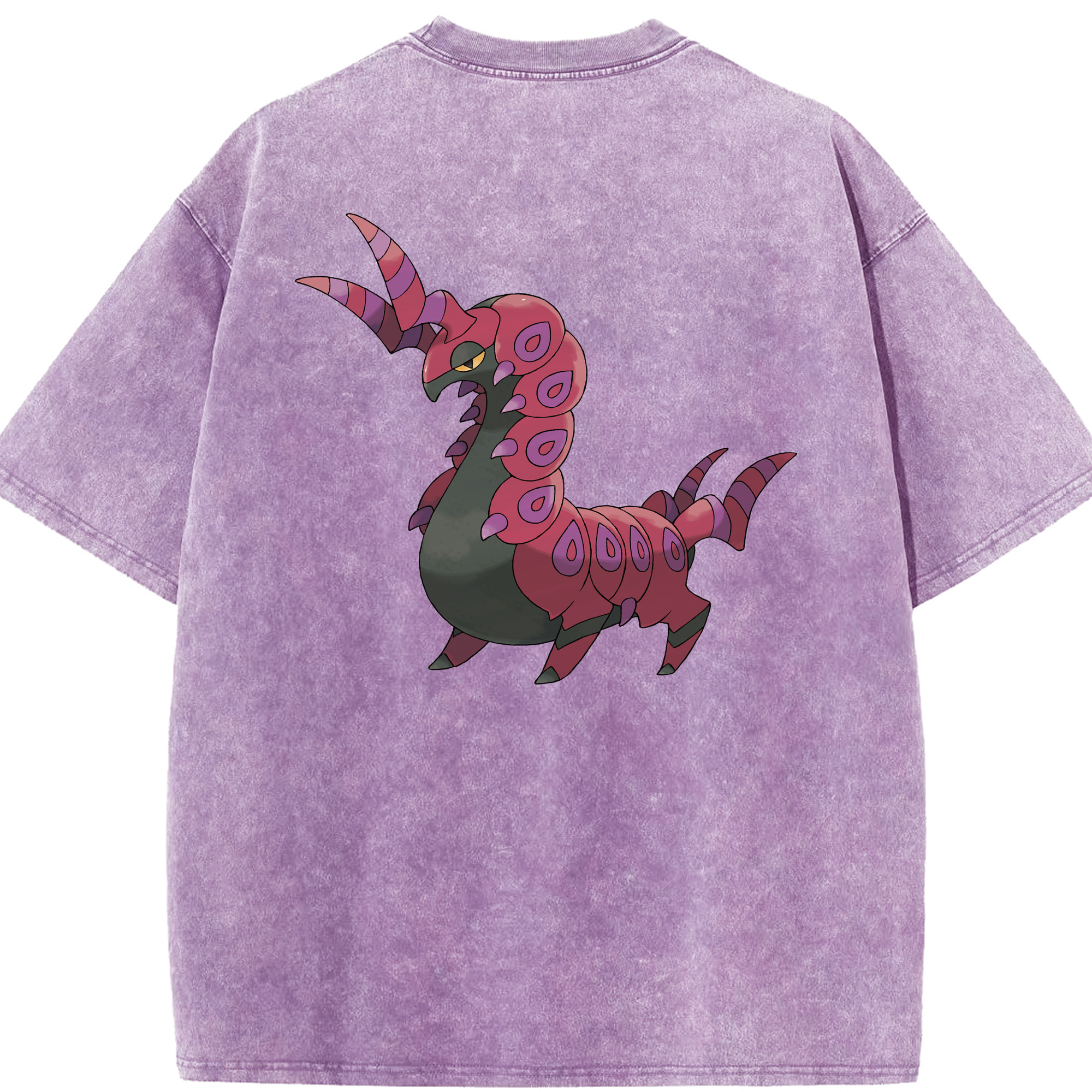 （画像用） ポケットモンスター Pokémon 綿100% ヴィンテージ風 半袖Tシャツ（背面プリント）