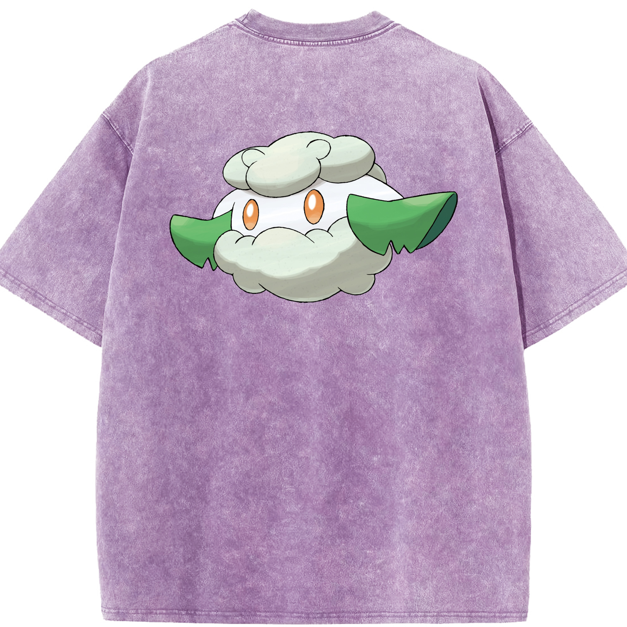 （画像用） ポケットモンスター Pokémon 綿100% ヴィンテージ風 半袖Tシャツ（背面プリント）