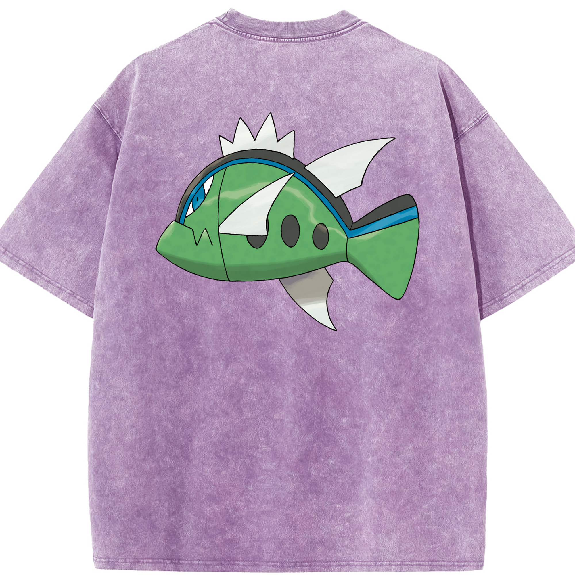 （画像用） ポケットモンスター Pokémon 綿100% ヴィンテージ風 半袖Tシャツ（背面プリント）