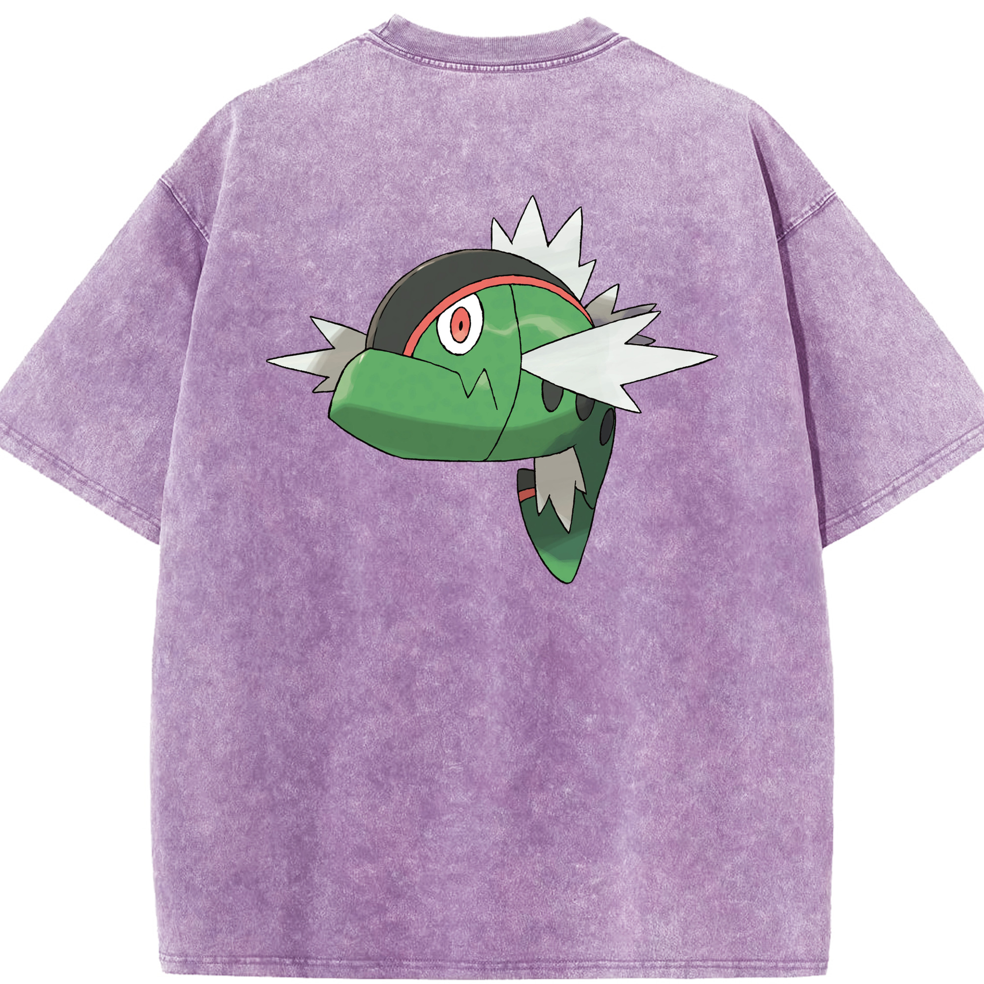 （画像用） ポケットモンスター Pokémon 綿100% ヴィンテージ風 半袖Tシャツ（背面プリント）