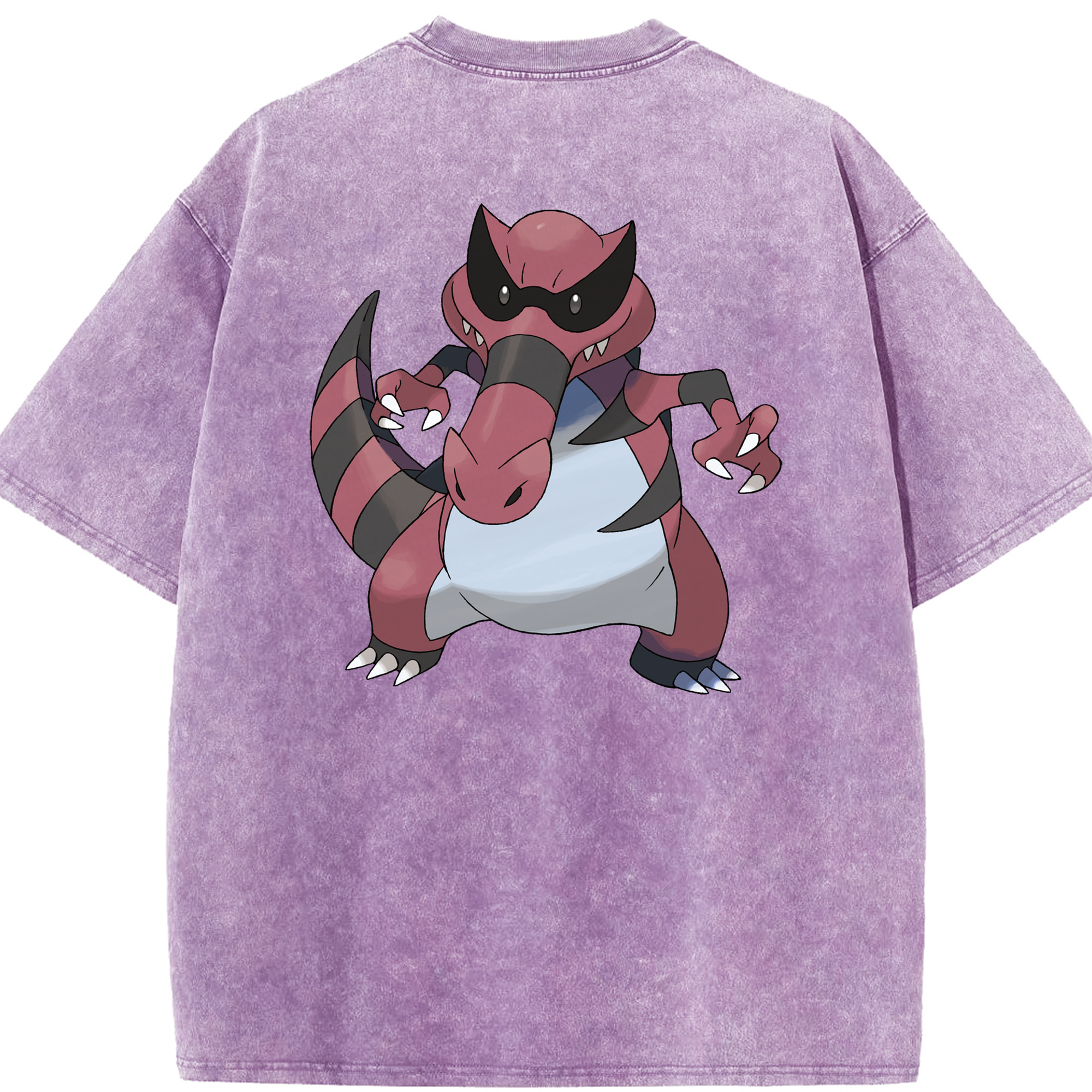 （画像用） ポケットモンスター Pokémon 綿100% ヴィンテージ風 半袖Tシャツ（背面プリント）