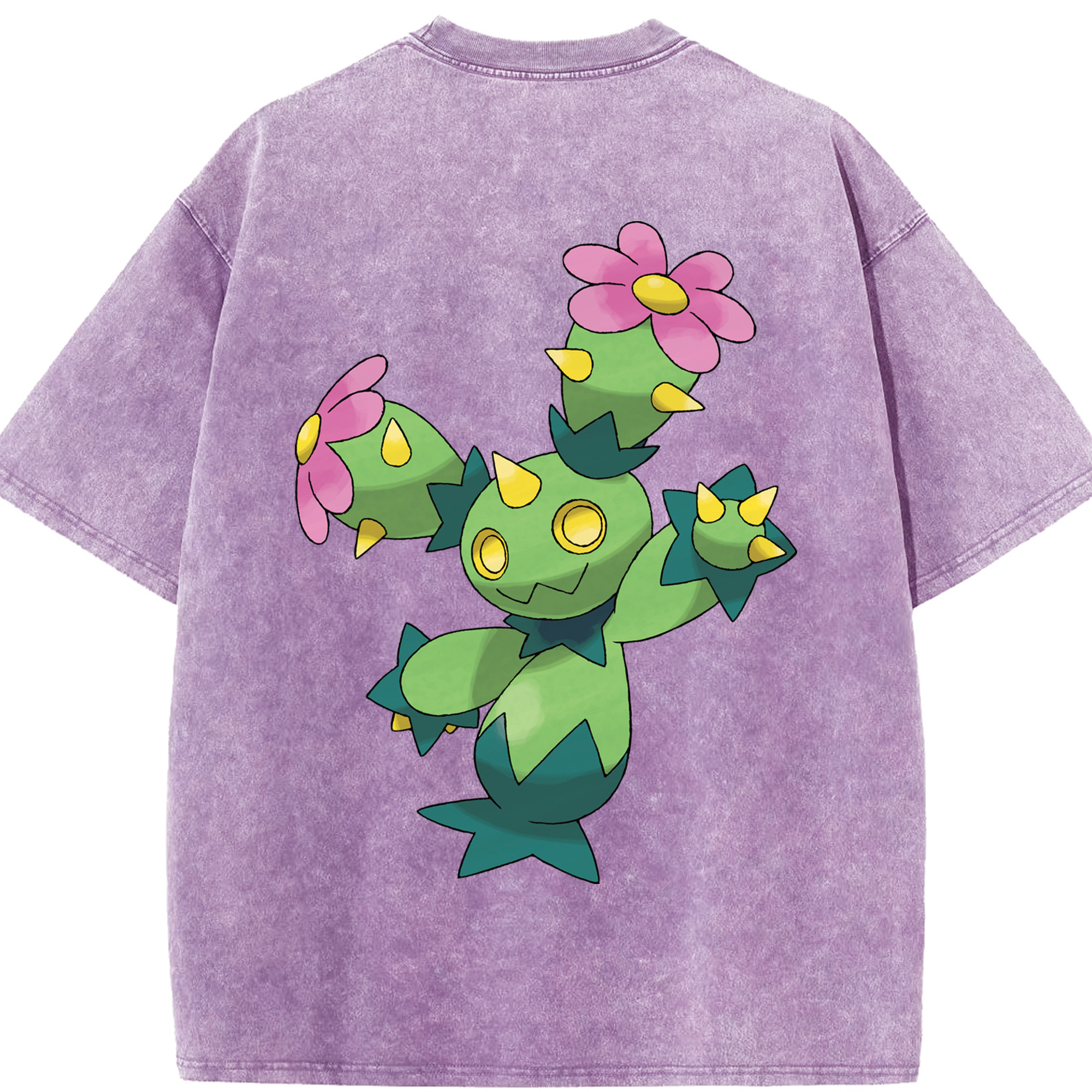 （画像用） ポケットモンスター Pokémon 綿100% ヴィンテージ風 半袖Tシャツ（背面プリント）