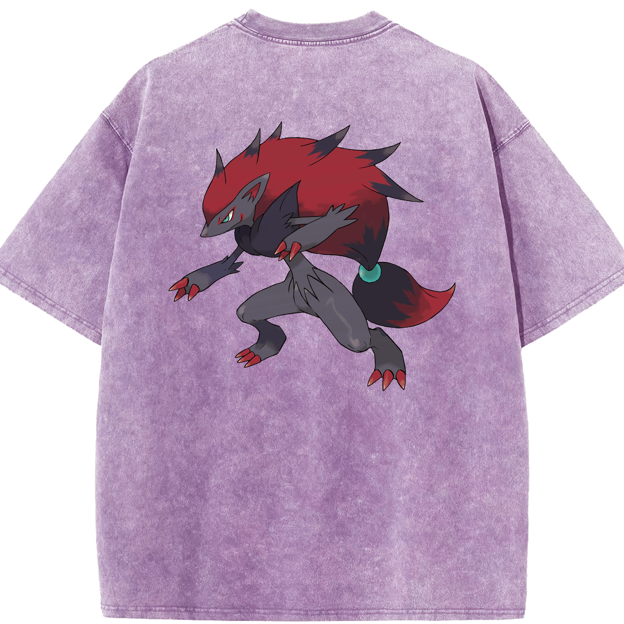 （画像用） ポケットモンスター Pokémon 綿100% ヴィンテージ風 半袖Tシャツ（背面プリント）