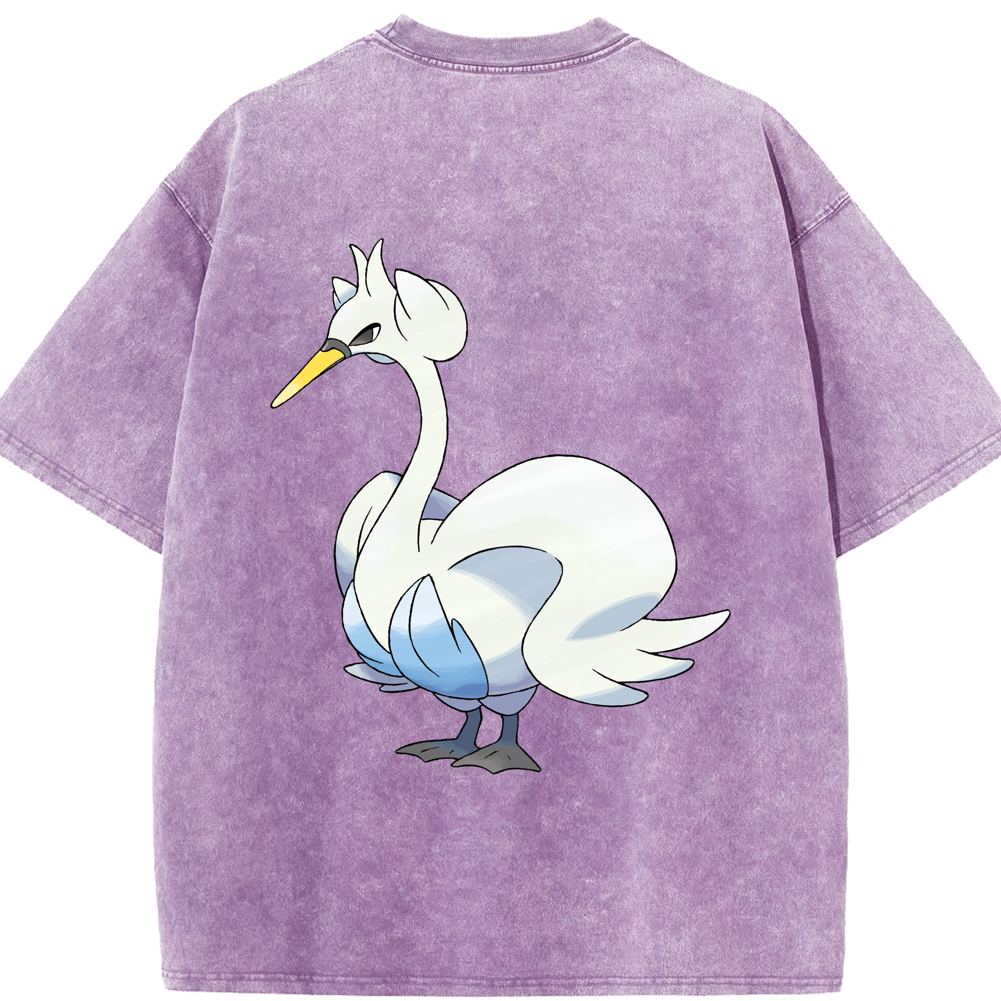 （画像用） ポケットモンスター Pokémon 綿100% ヴィンテージ風 半袖Tシャツ（背面プリント）
