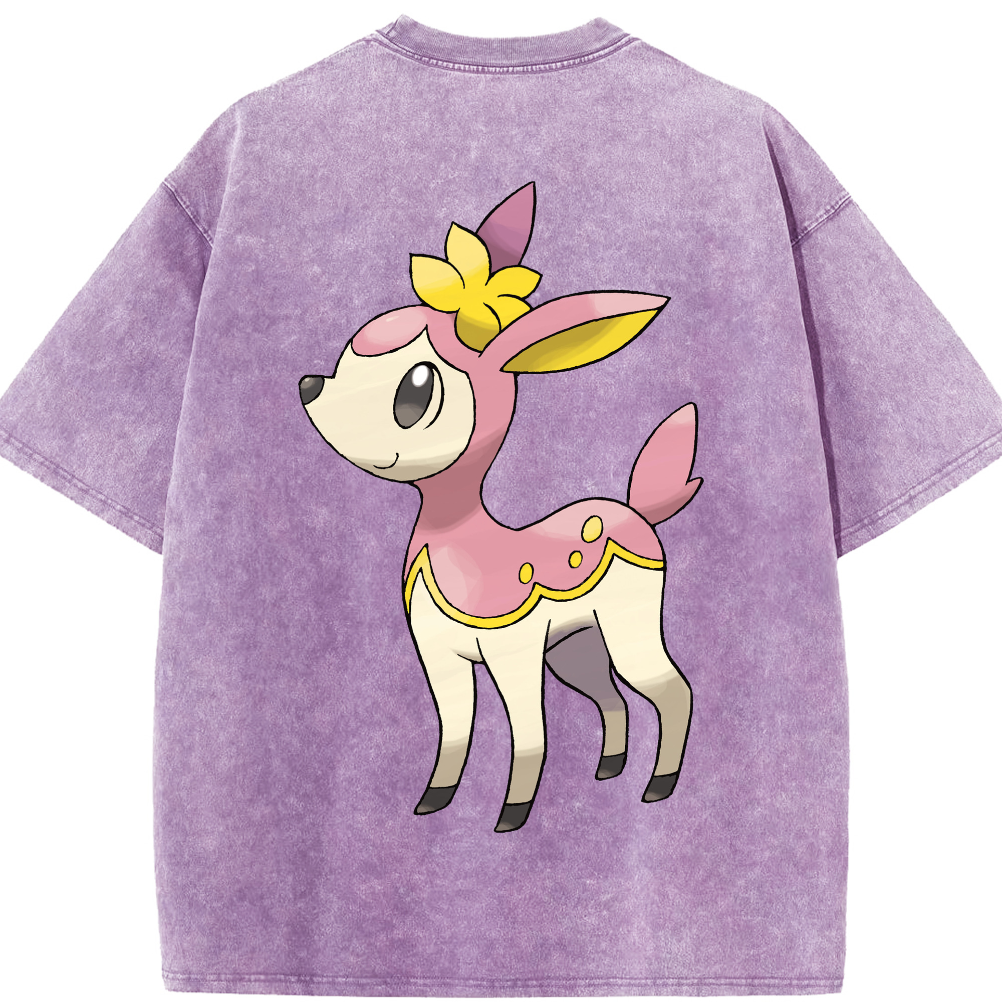 （画像用） ポケットモンスター Pokémon 綿100% ヴィンテージ風 半袖Tシャツ（背面プリント）