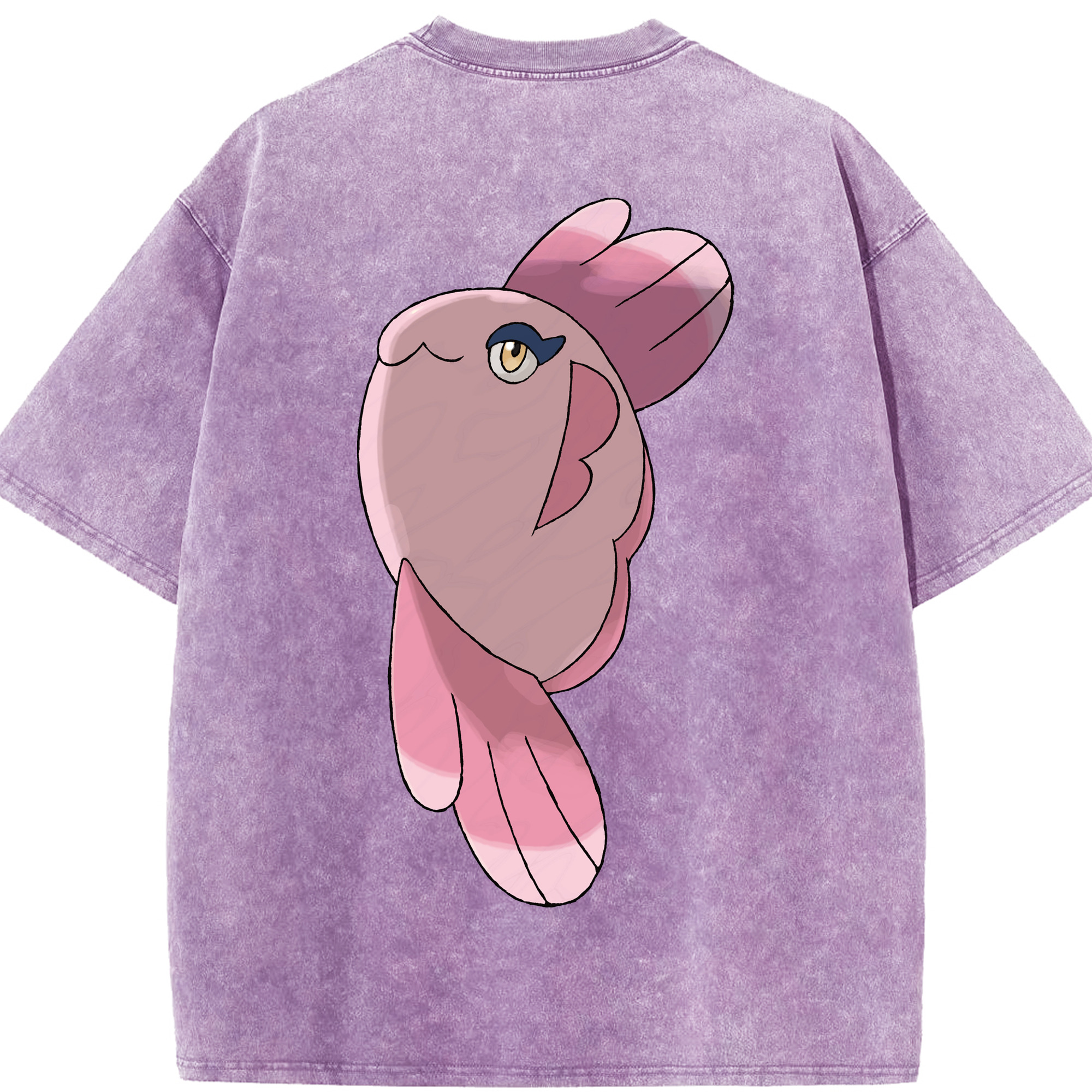 （画像用） ポケットモンスター Pokémon 綿100% ヴィンテージ風 半袖Tシャツ（背面プリント）