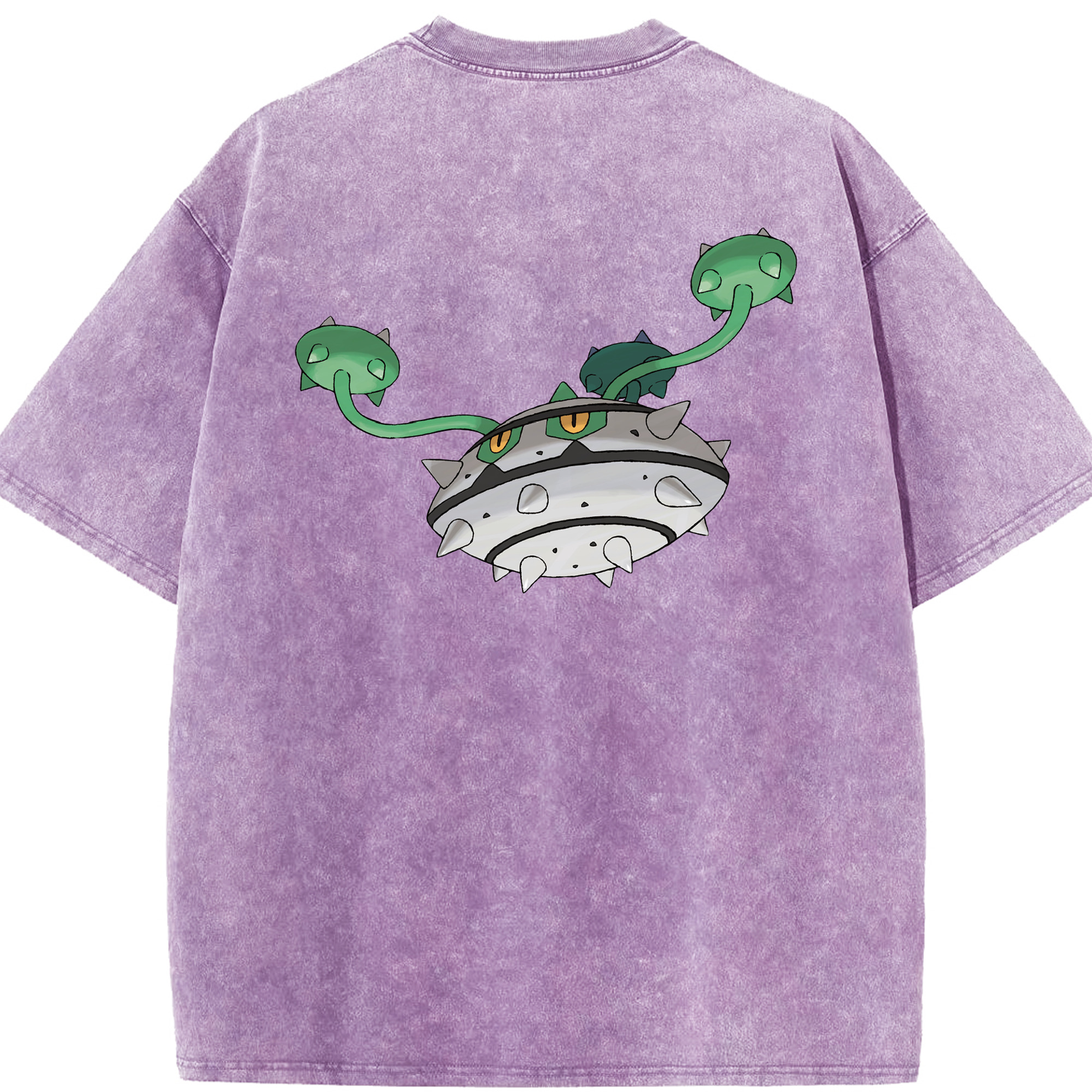 （画像用） ポケットモンスター Pokémon 綿100% ヴィンテージ風 半袖Tシャツ（背面プリント）