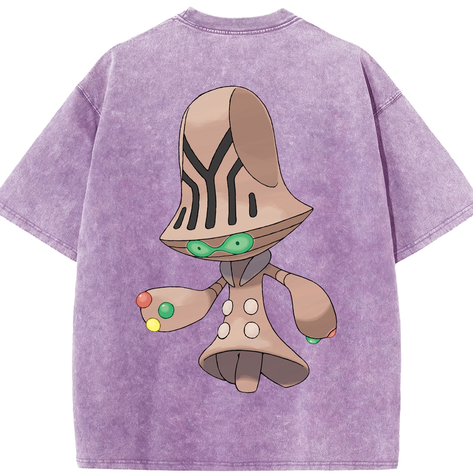 （画像用） ポケットモンスター Pokémon 綿100% ヴィンテージ風 半袖Tシャツ（背面プリント）