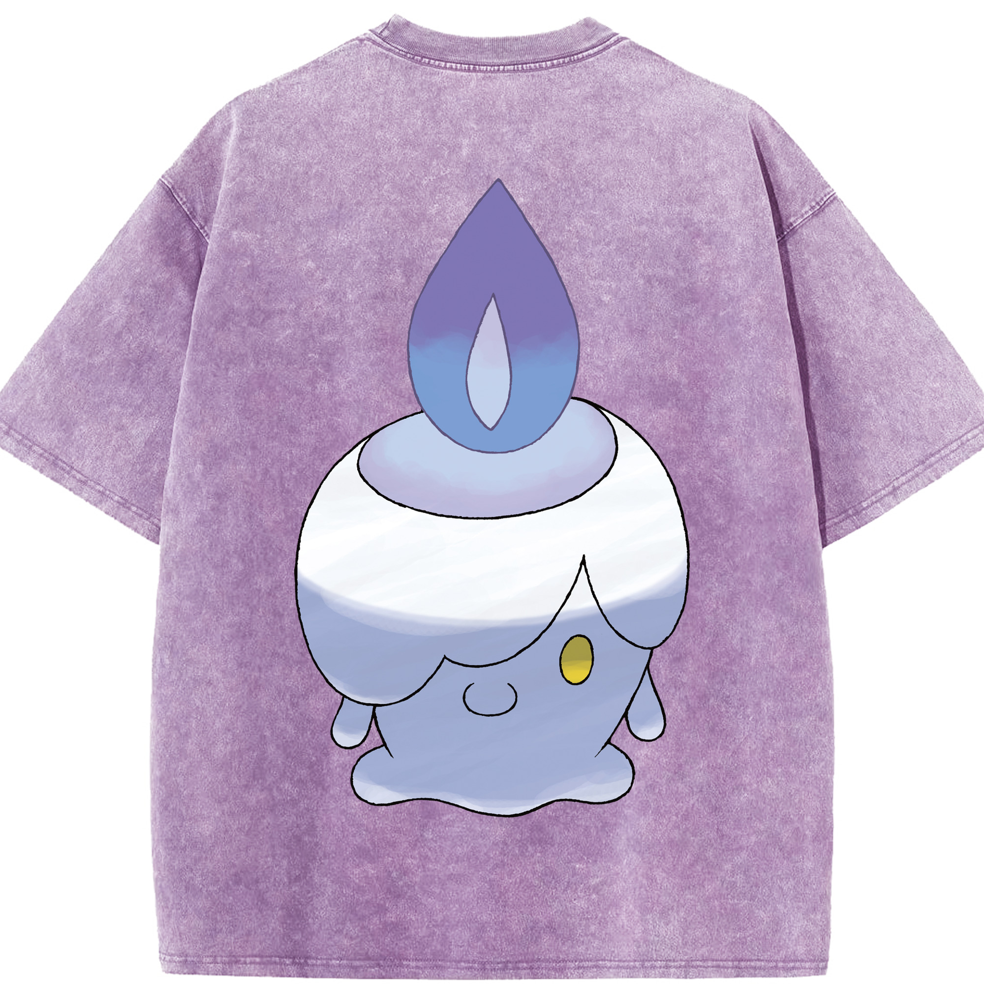 （画像用） ポケットモンスター Pokémon 綿100% ヴィンテージ風 半袖Tシャツ（背面プリント）