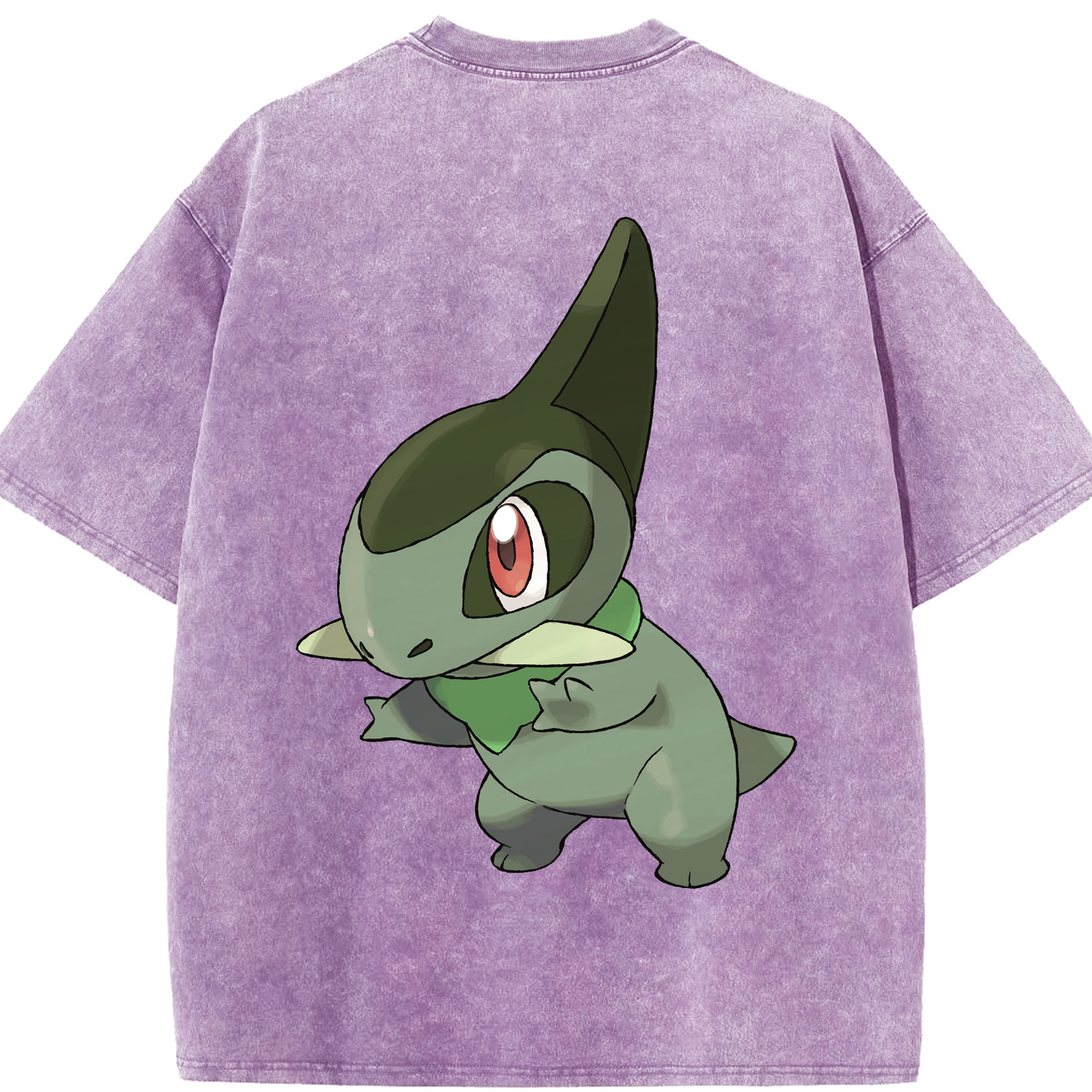 （画像用） ポケットモンスター Pokémon 綿100% ヴィンテージ風 半袖Tシャツ（背面プリント）