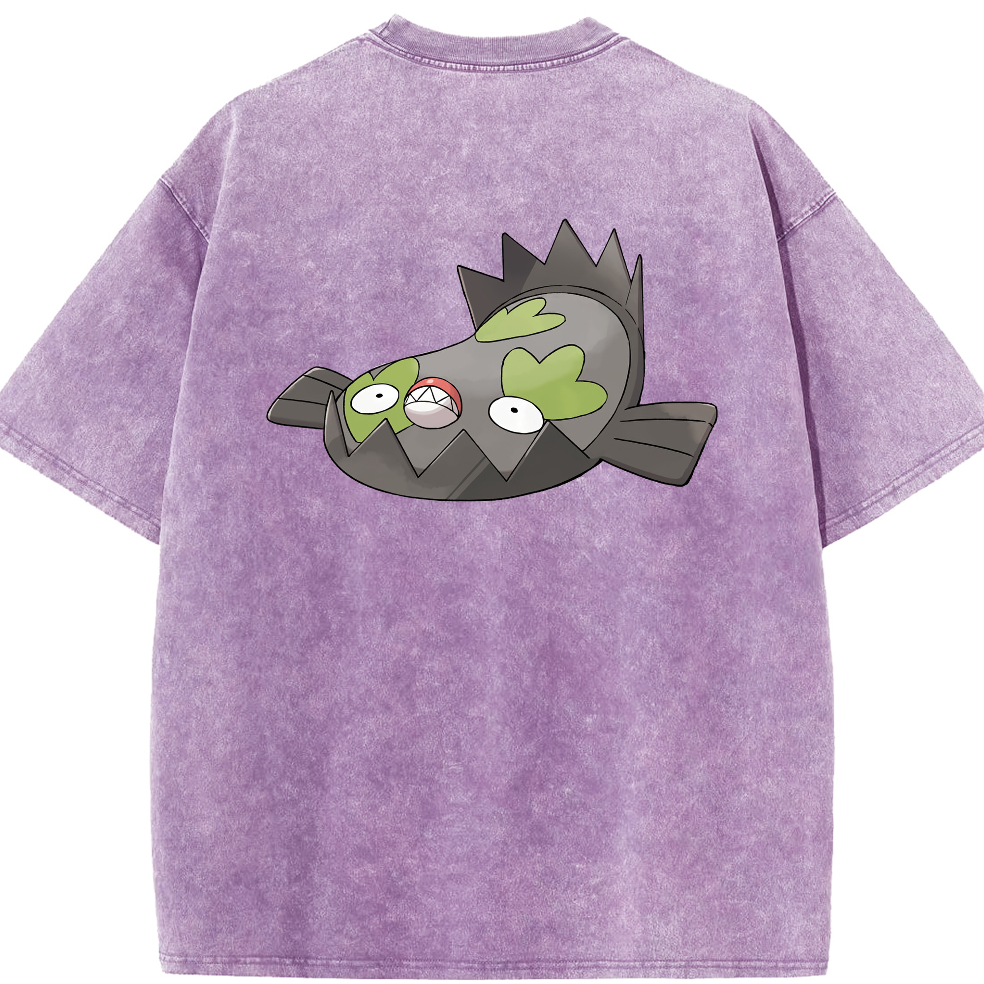 （画像用） ポケットモンスター Pokémon 綿100% ヴィンテージ風 半袖Tシャツ（背面プリント）