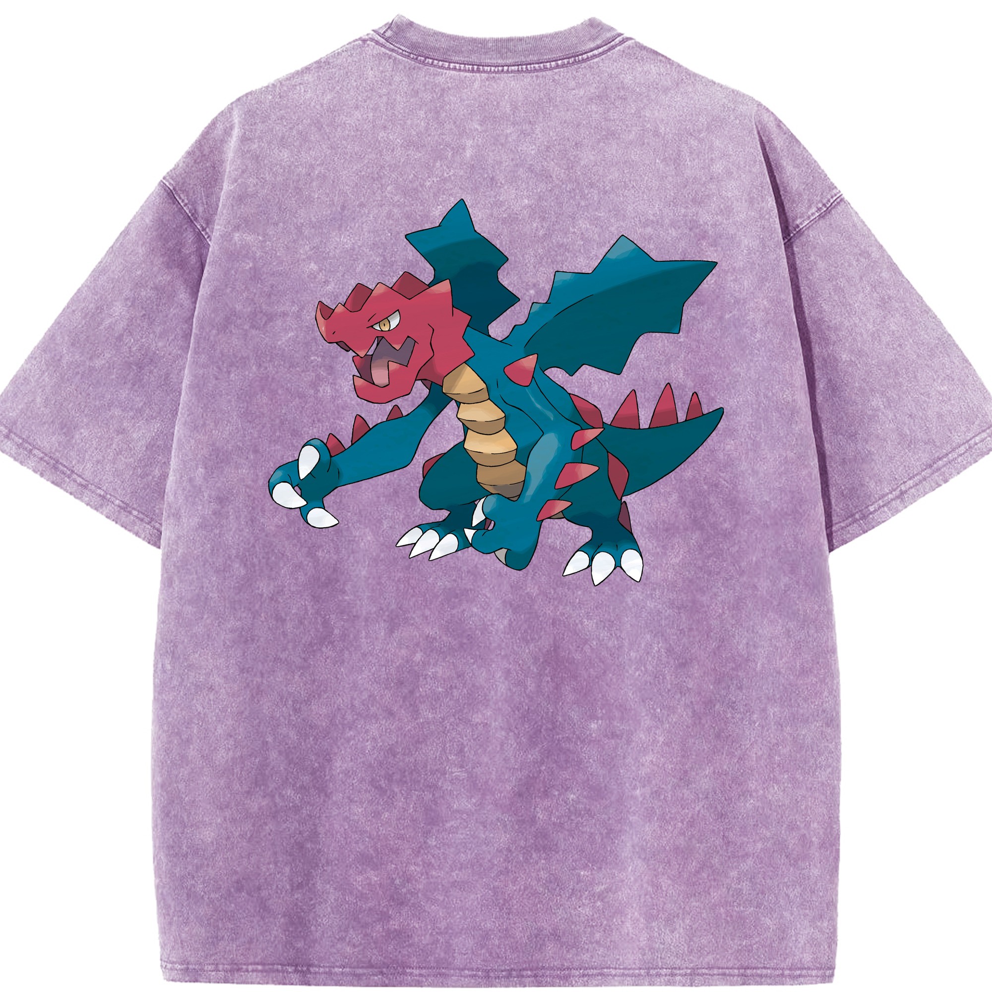（画像用） ポケットモンスター Pokémon 綿100% ヴィンテージ風 半袖Tシャツ（背面プリント）