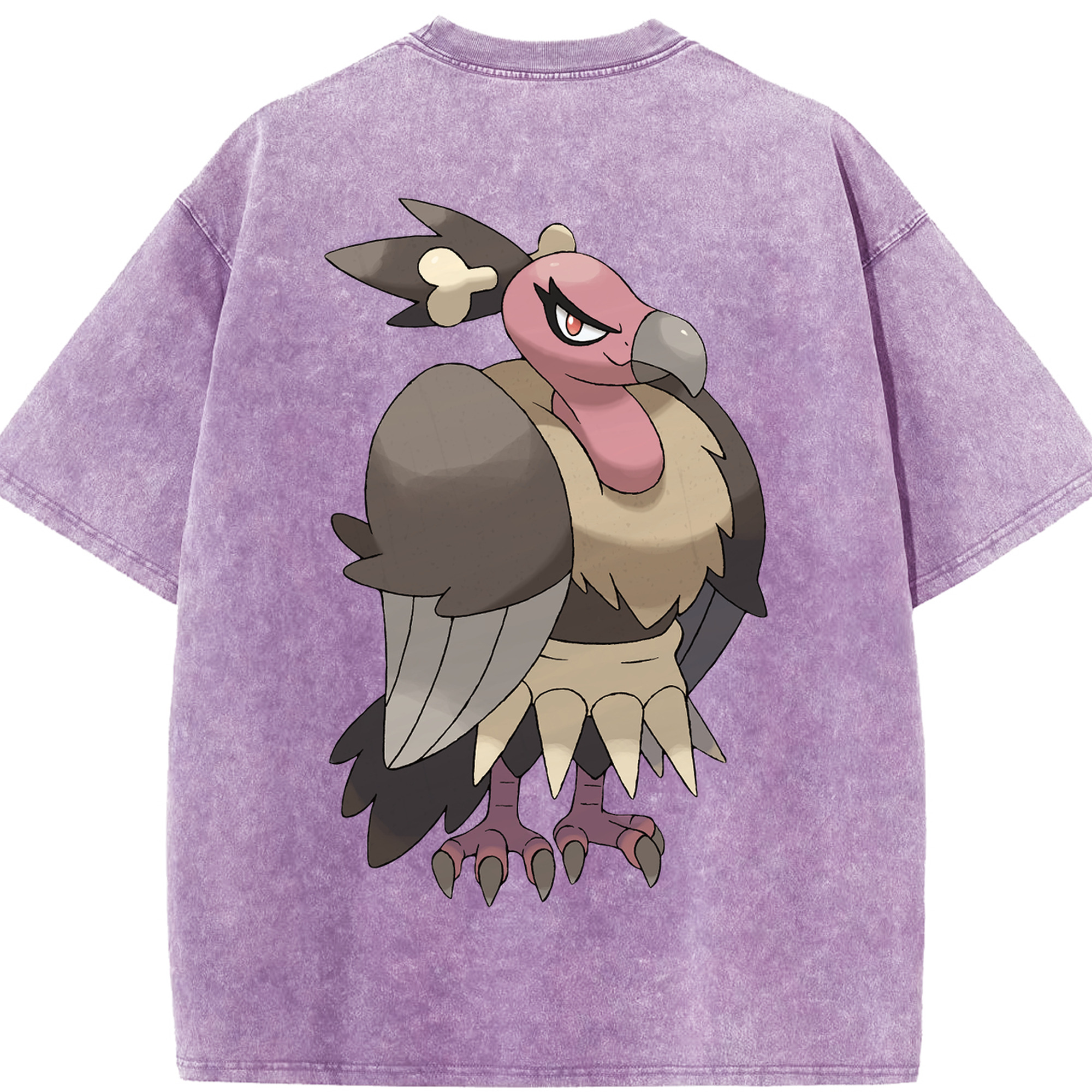 （画像用） ポケットモンスター Pokémon 綿100% ヴィンテージ風 半袖Tシャツ（背面プリント）