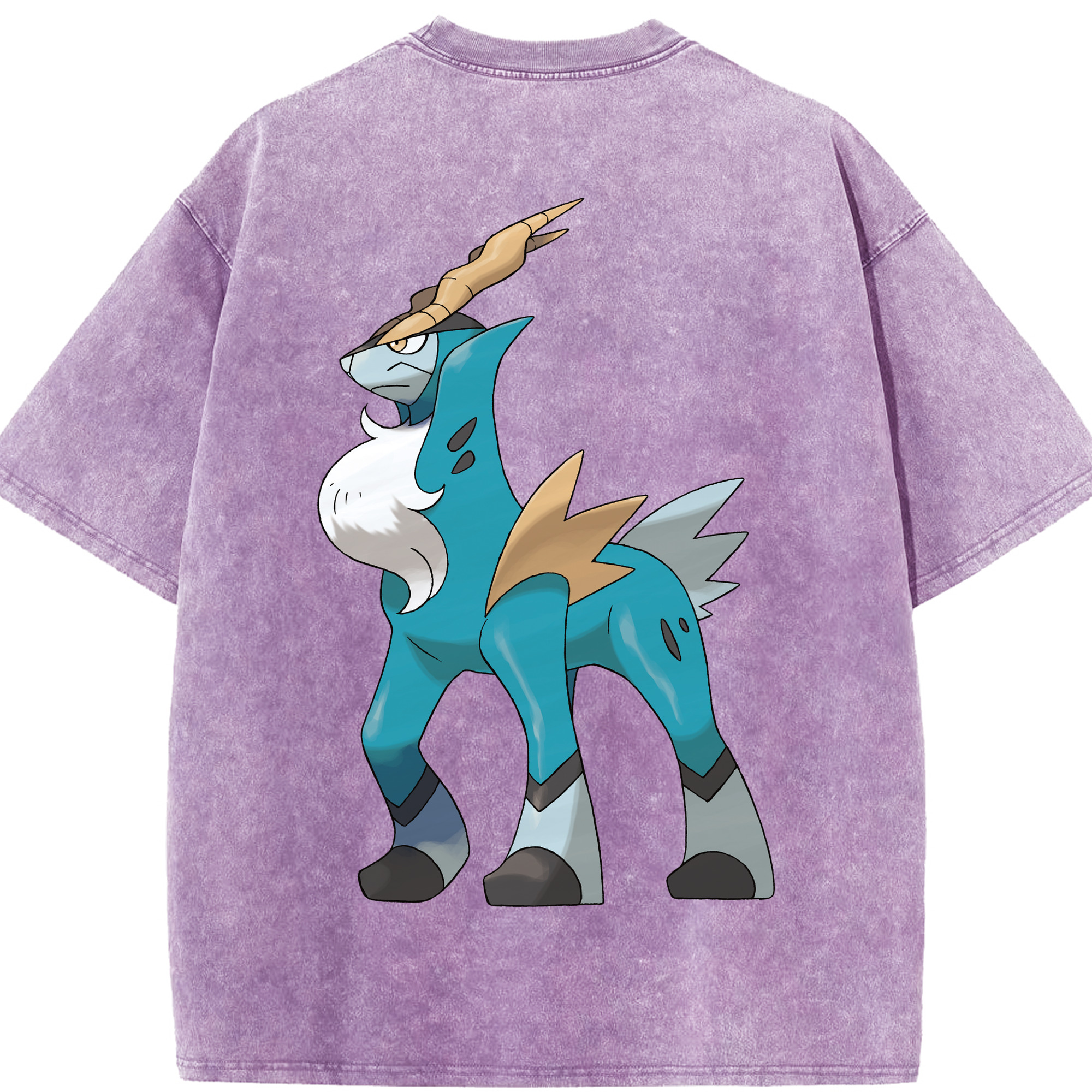 （画像用） ポケットモンスター Pokémon 綿100% ヴィンテージ風 半袖Tシャツ（背面プリント）