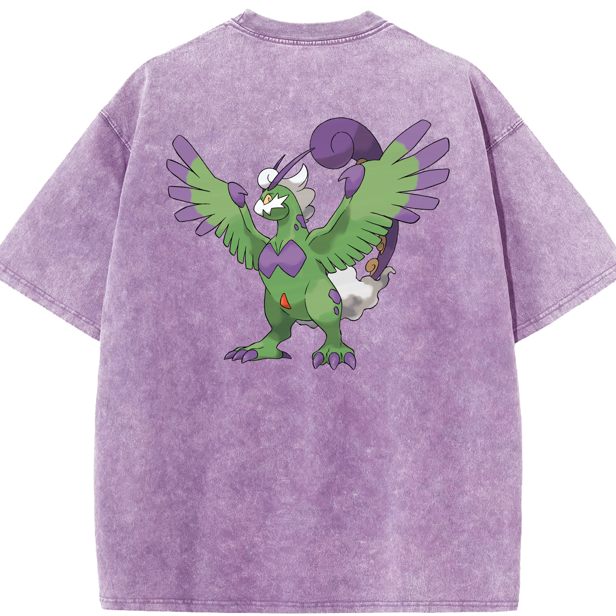 （画像用） ポケットモンスター Pokémon 綿100% ヴィンテージ風 半袖Tシャツ（背面プリント）