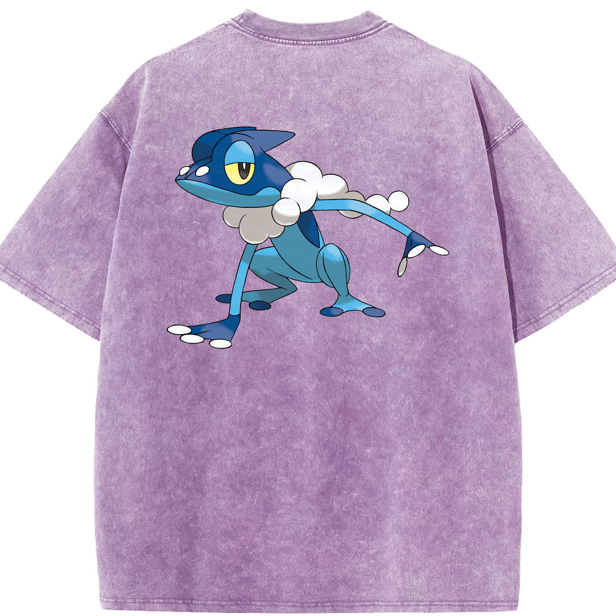 （画像用） ポケットモンスター Pokémon 綿100% ヴィンテージ風 半袖Tシャツ（背面プリント）