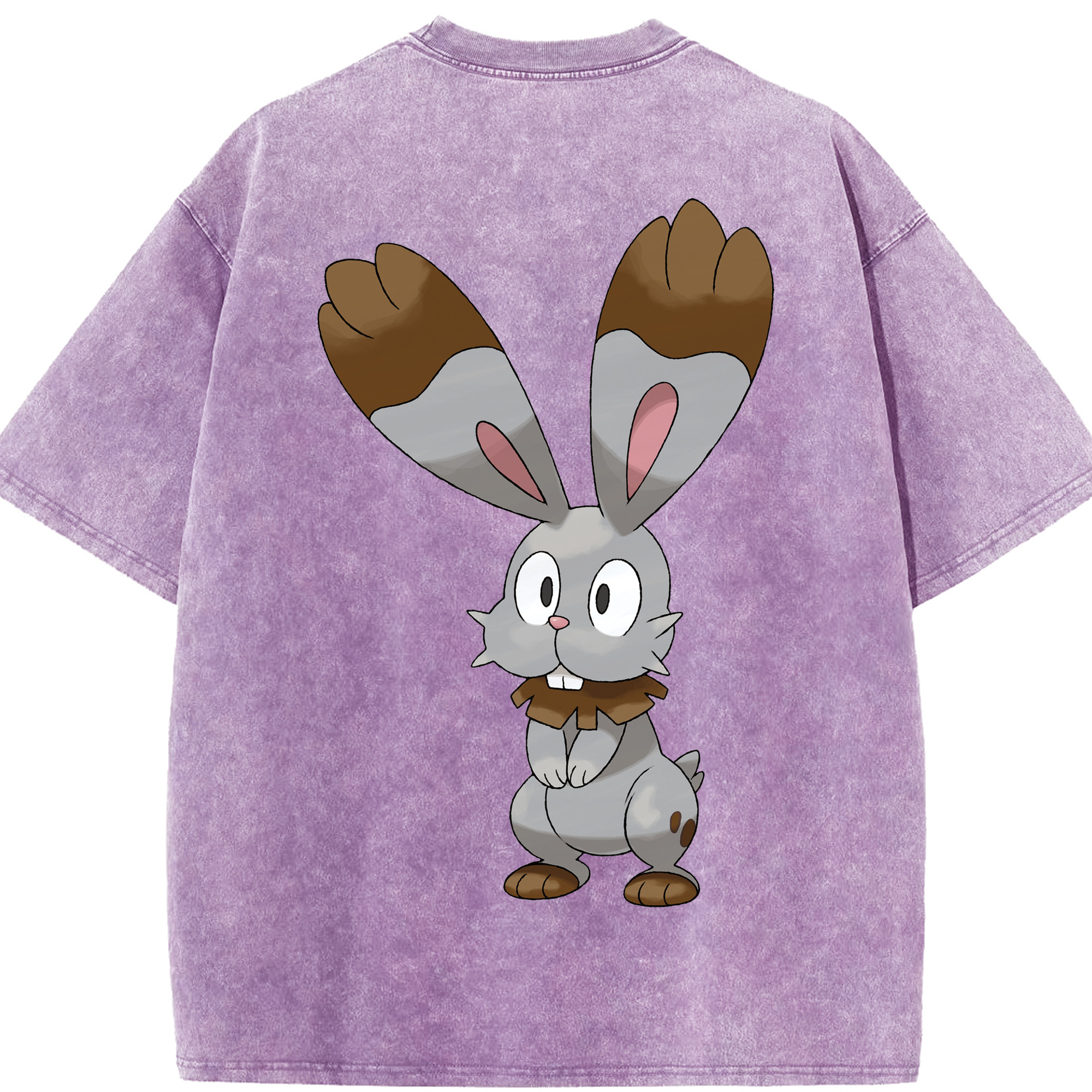 （画像用） ポケットモンスター Pokémon 綿100% ヴィンテージ風 半袖Tシャツ（背面プリント）