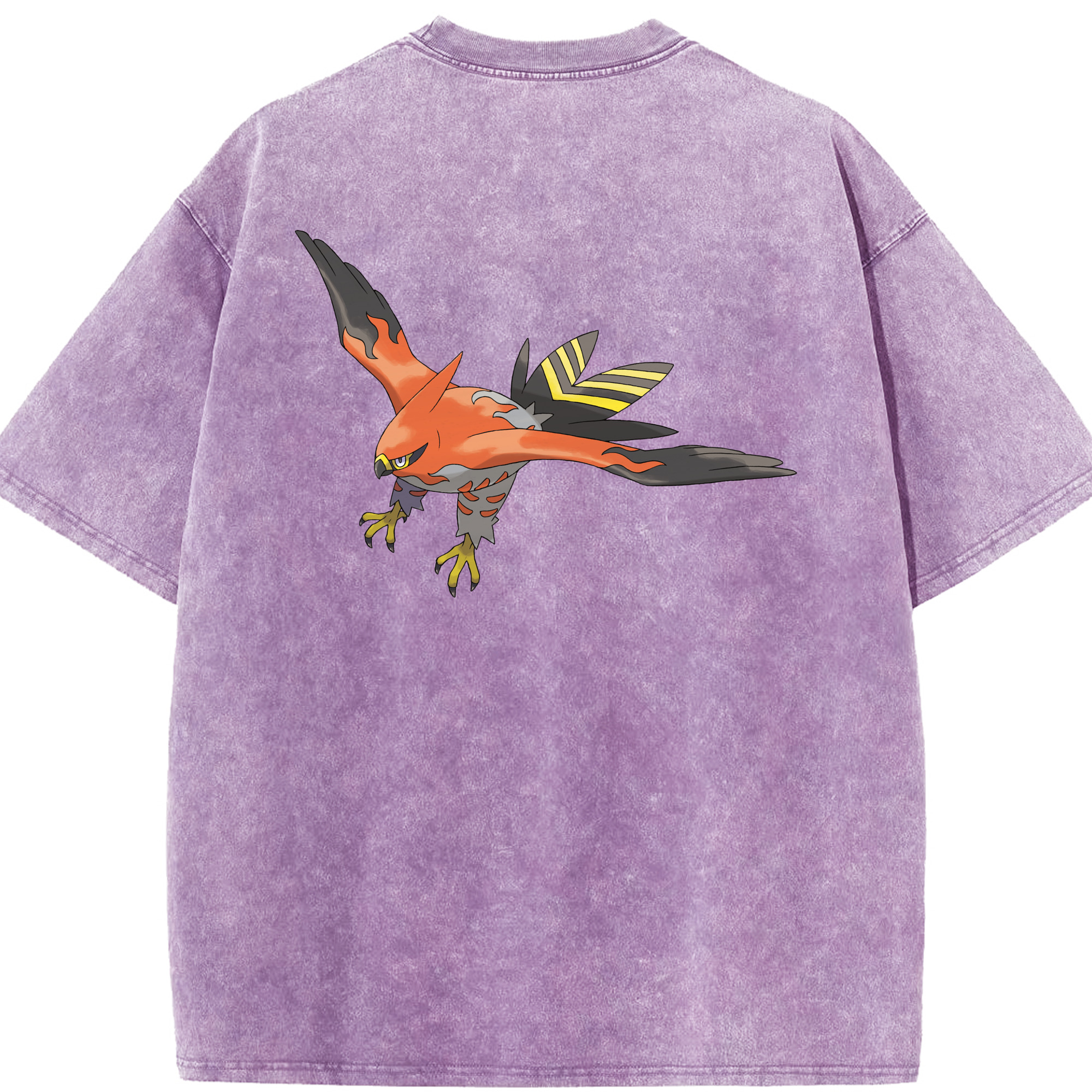（画像用） ポケットモンスター Pokémon 綿100% ヴィンテージ風 半袖Tシャツ（背面プリント）