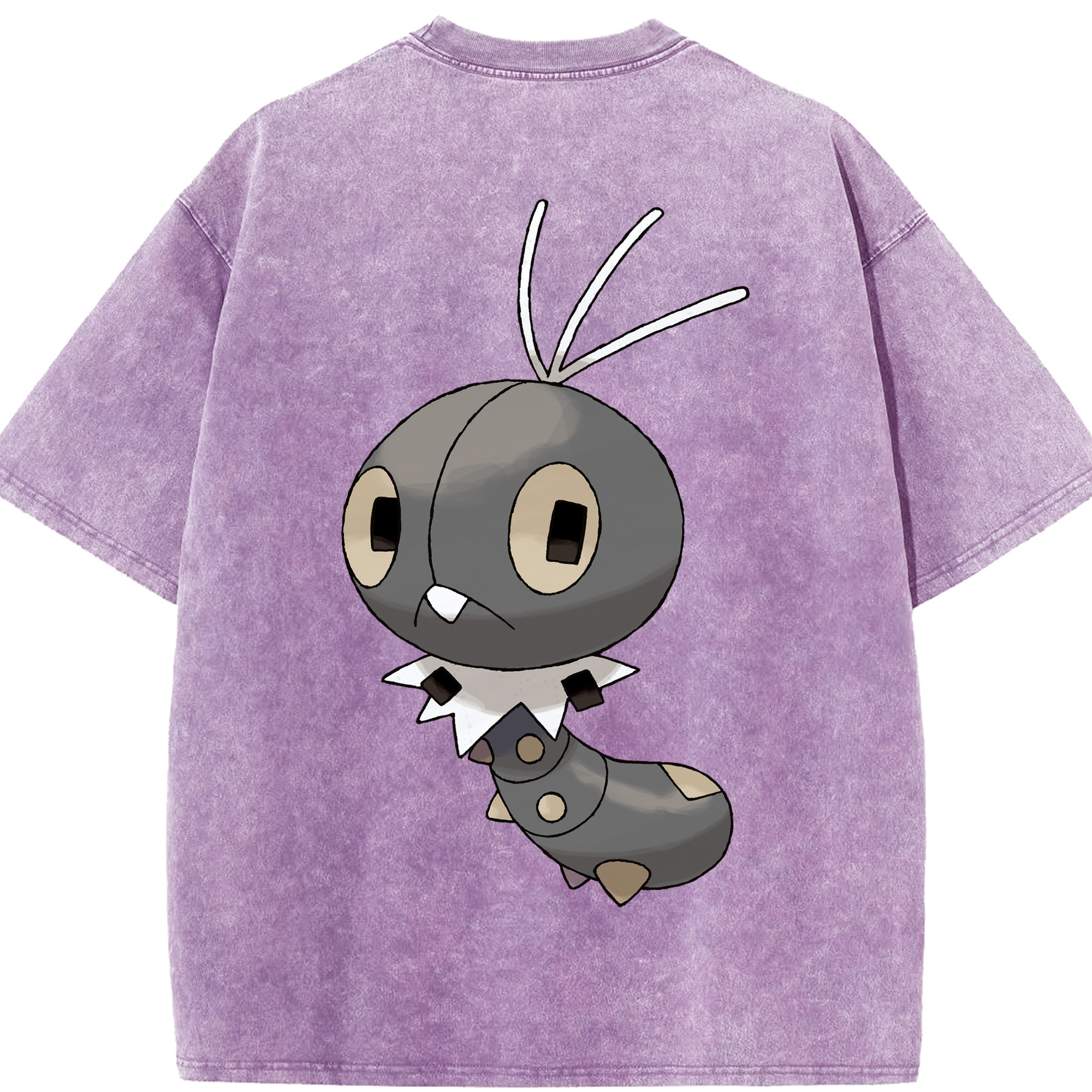 （画像用） ポケットモンスター Pokémon 綿100% ヴィンテージ風 半袖Tシャツ（背面プリント）