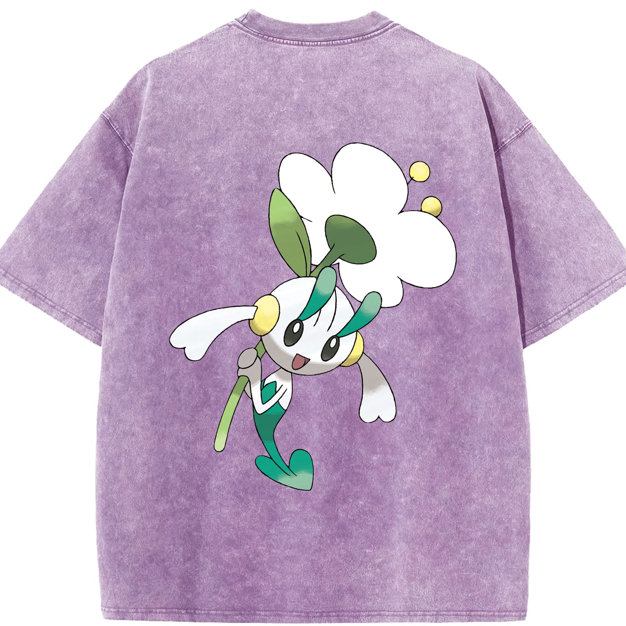 （画像用） ポケットモンスター Pokémon 綿100% ヴィンテージ風 半袖Tシャツ（背面プリント）