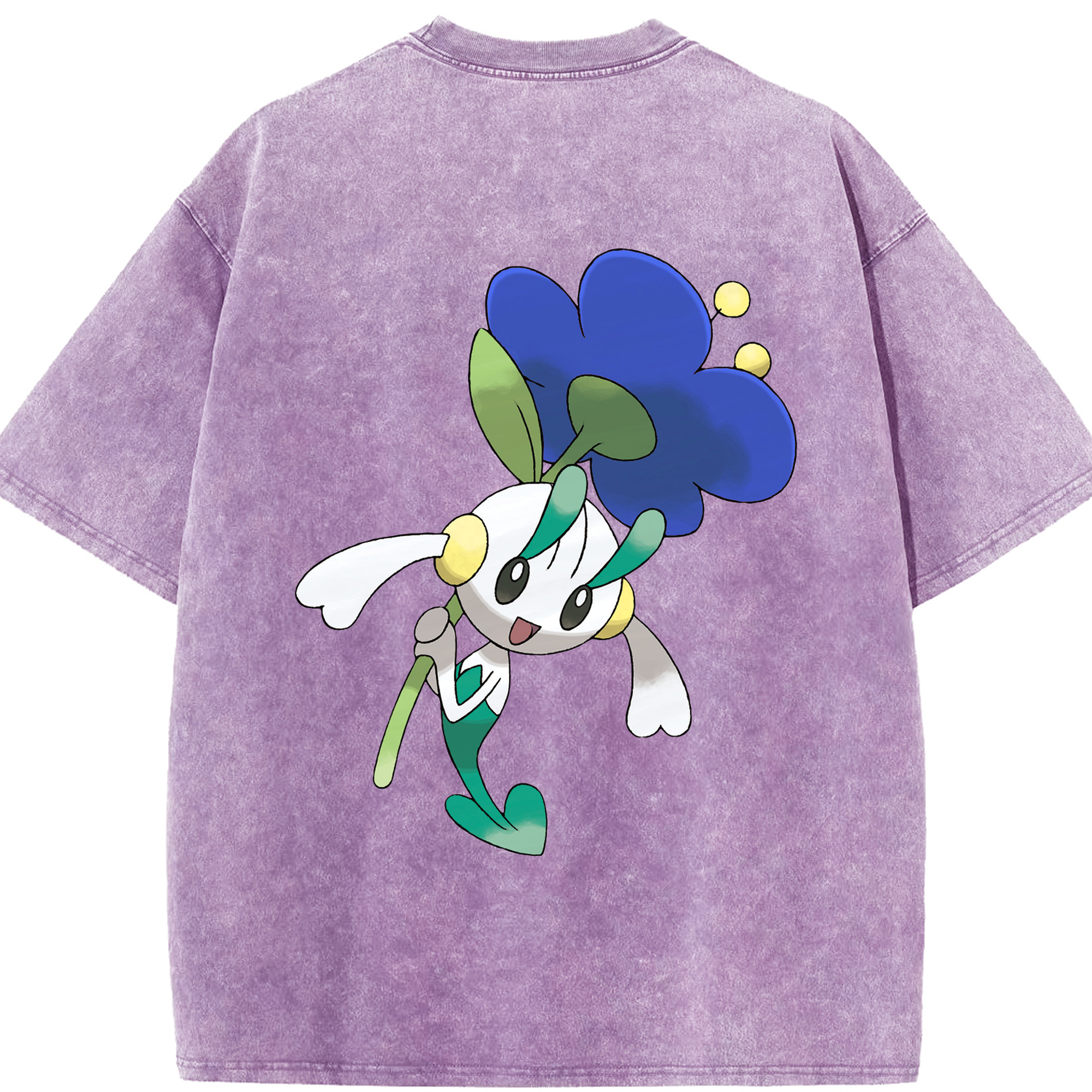（画像用） ポケットモンスター Pokémon 綿100% ヴィンテージ風 半袖Tシャツ（背面プリント）
