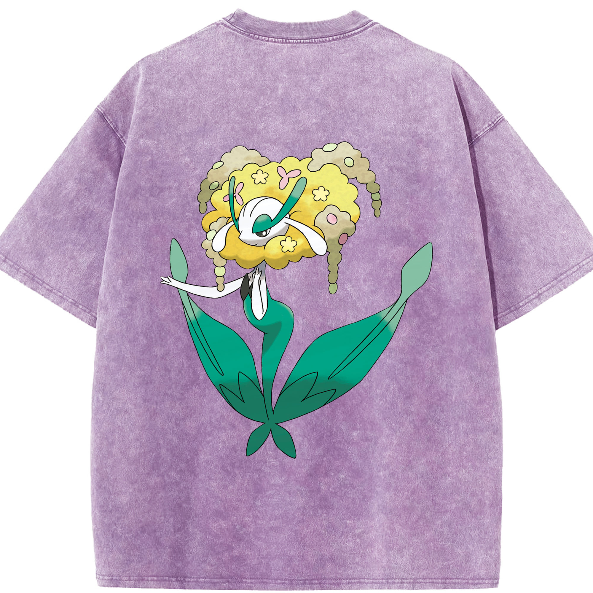 （画像用） ポケットモンスター Pokémon 綿100% ヴィンテージ風 半袖Tシャツ（背面プリント）
