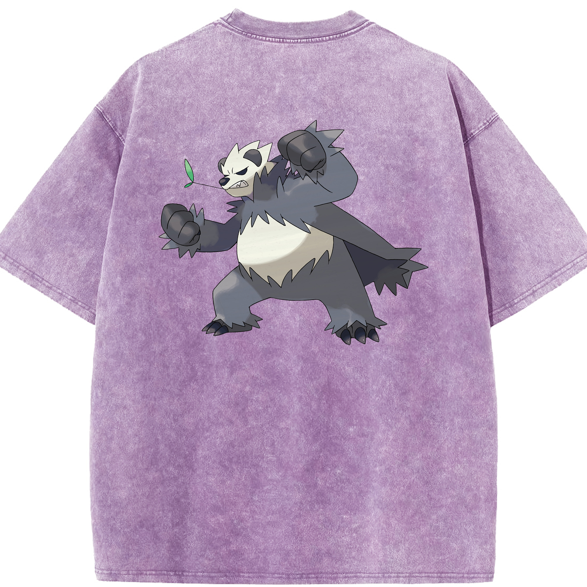 （画像用） ポケットモンスター Pokémon 綿100% ヴィンテージ風 半袖Tシャツ（背面プリント）
