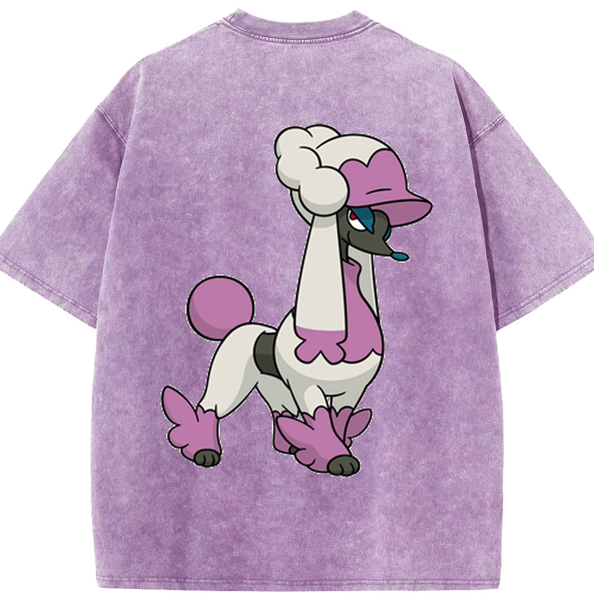 （画像用） ポケットモンスター Pokémon 綿100% ヴィンテージ風 半袖Tシャツ（背面プリント）