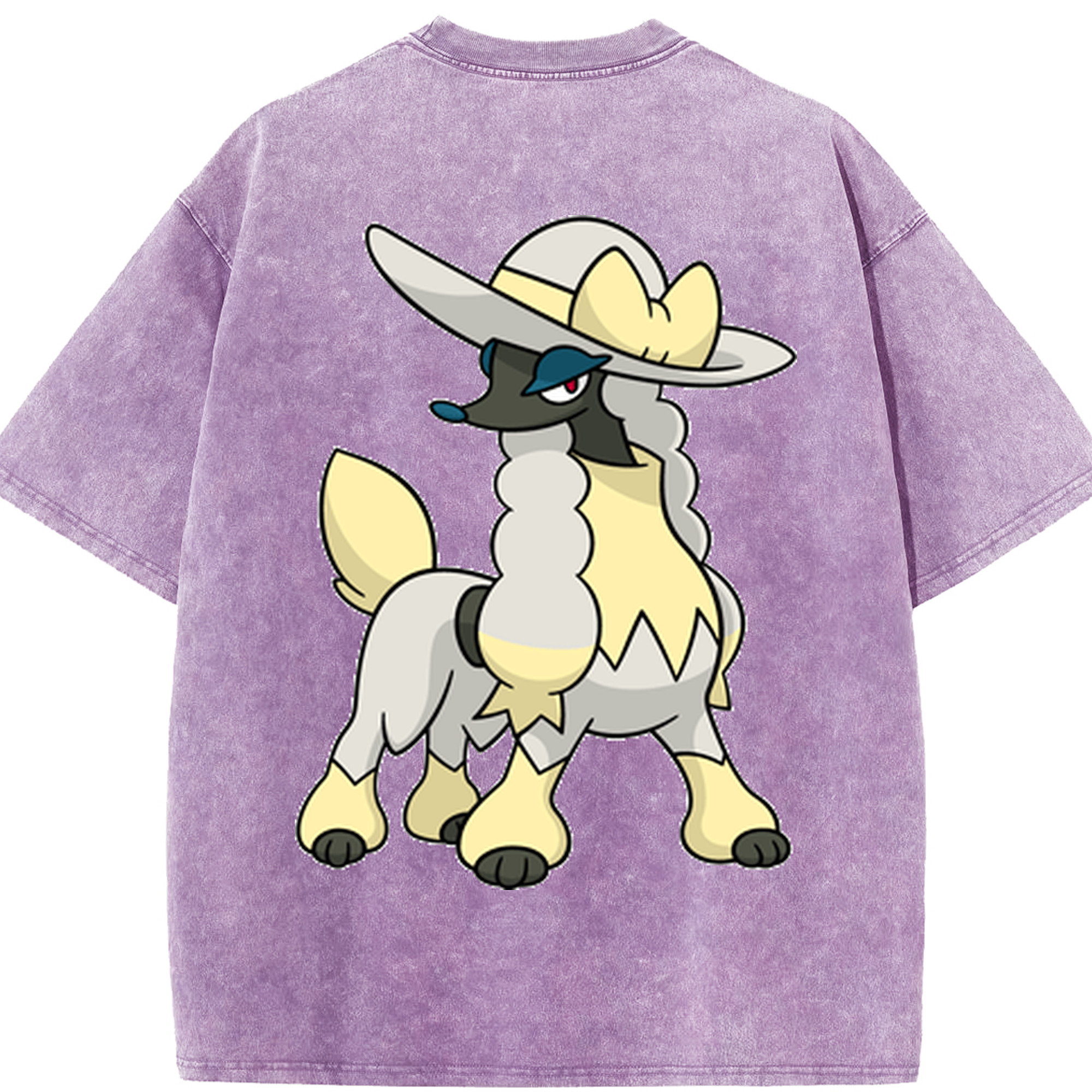 （画像用） ポケットモンスター Pokémon 綿100% ヴィンテージ風 半袖Tシャツ（背面プリント）