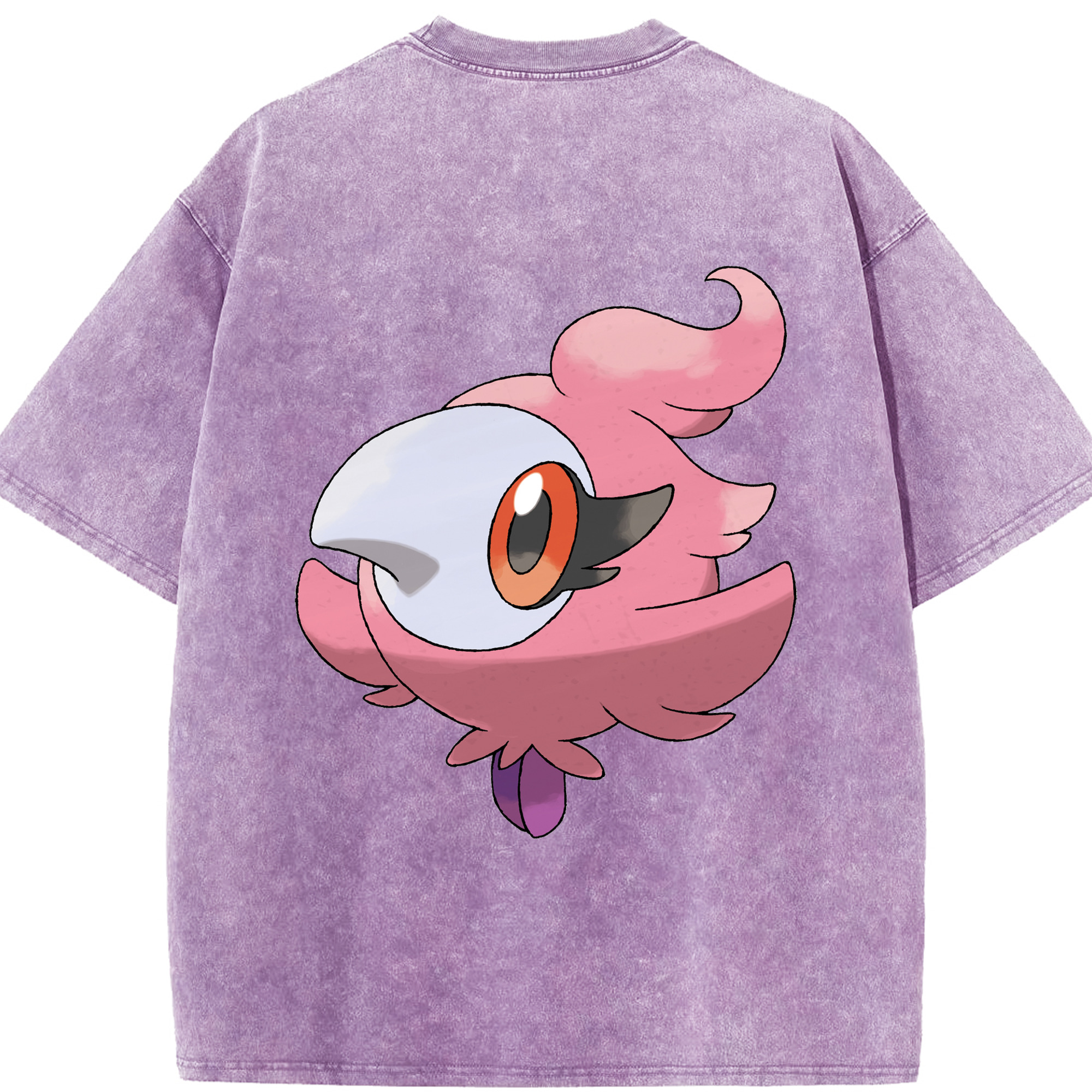 （画像用） ポケットモンスター Pokémon 綿100% ヴィンテージ風 半袖Tシャツ（背面プリント）
