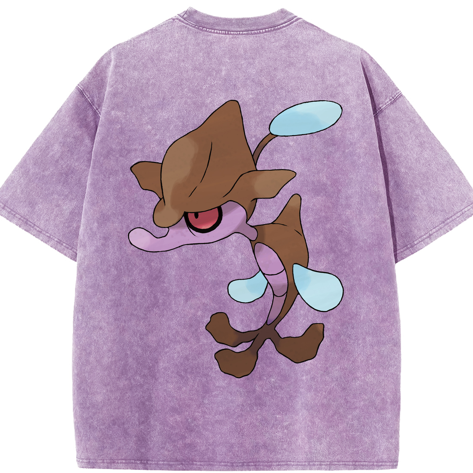 （画像用） ポケットモンスター Pokémon 綿100% ヴィンテージ風 半袖Tシャツ（背面プリント）