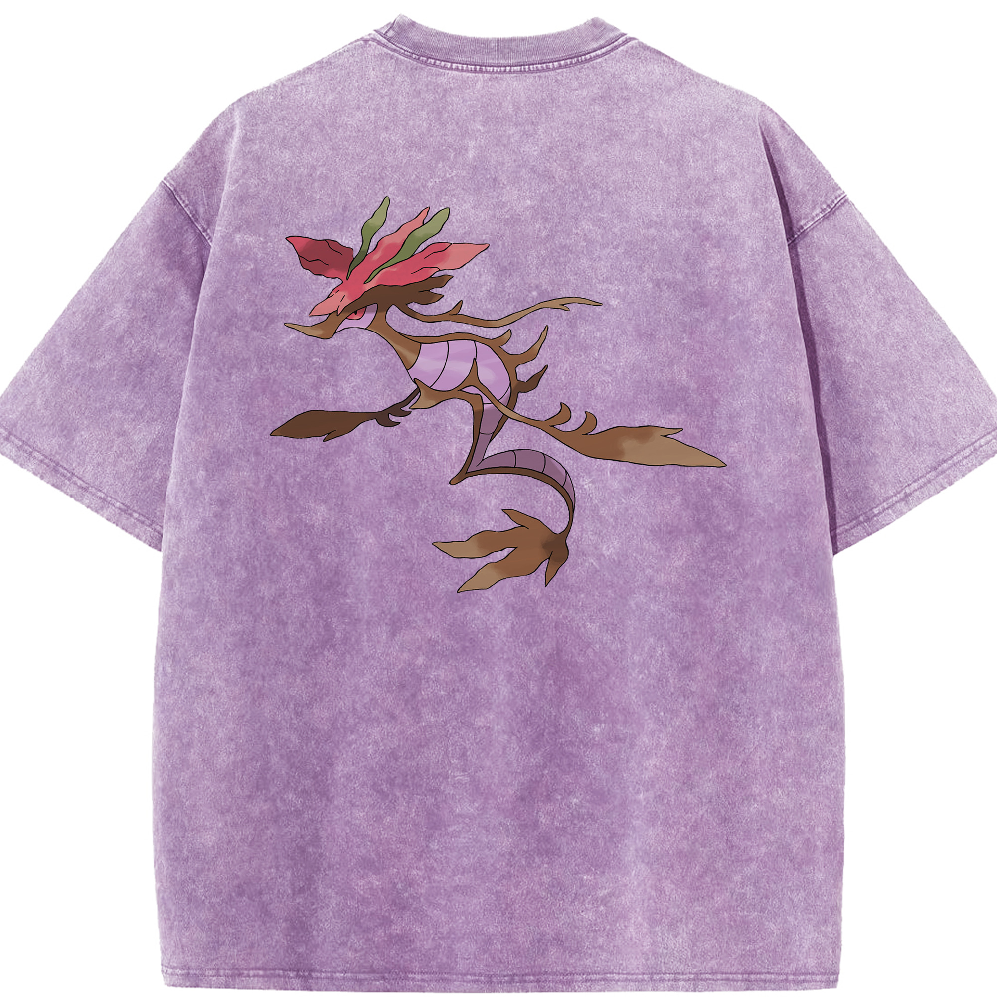 （画像用） ポケットモンスター Pokémon 綿100% ヴィンテージ風 半袖Tシャツ（背面プリント）