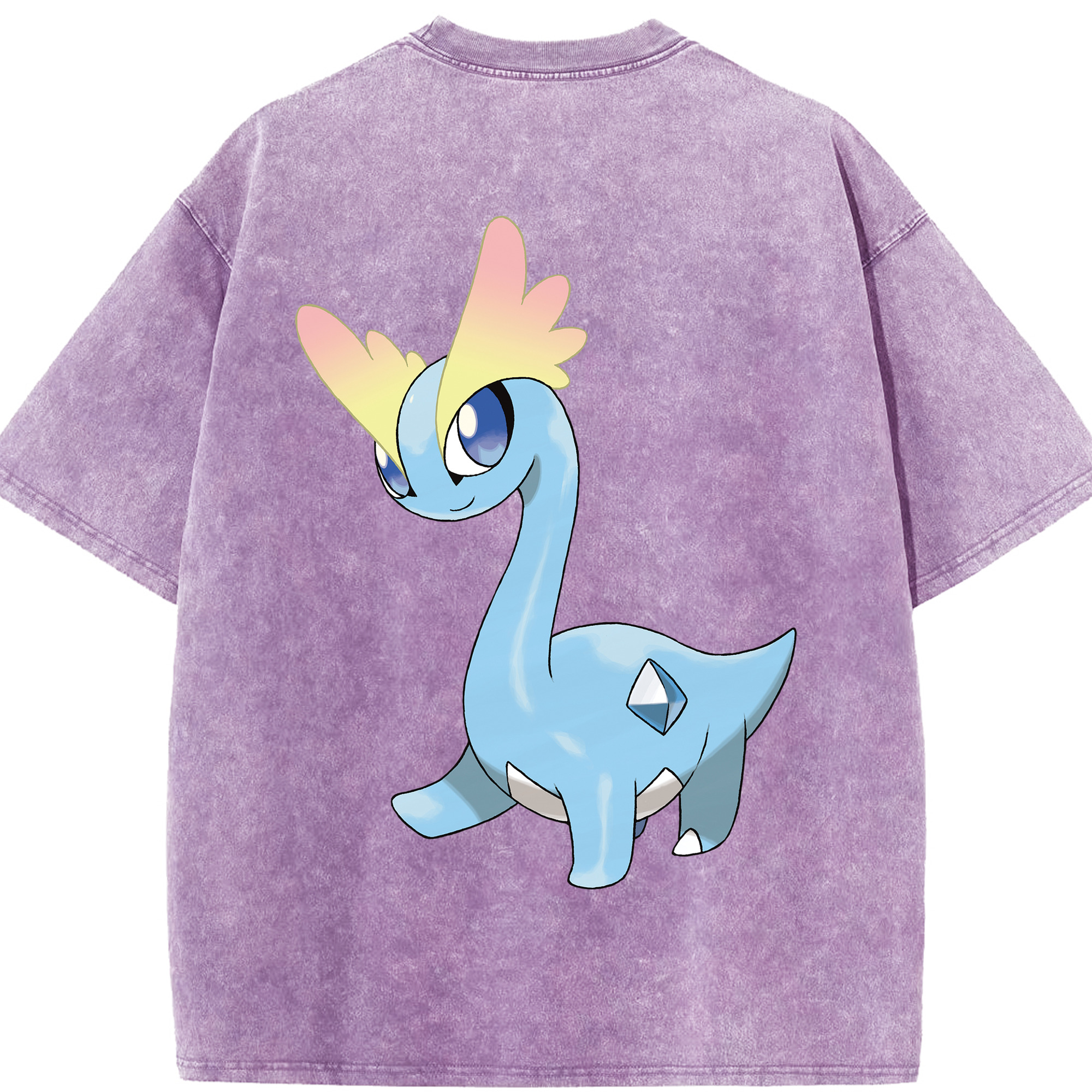 （画像用） ポケットモンスター Pokémon 綿100% ヴィンテージ風 半袖Tシャツ（背面プリント）